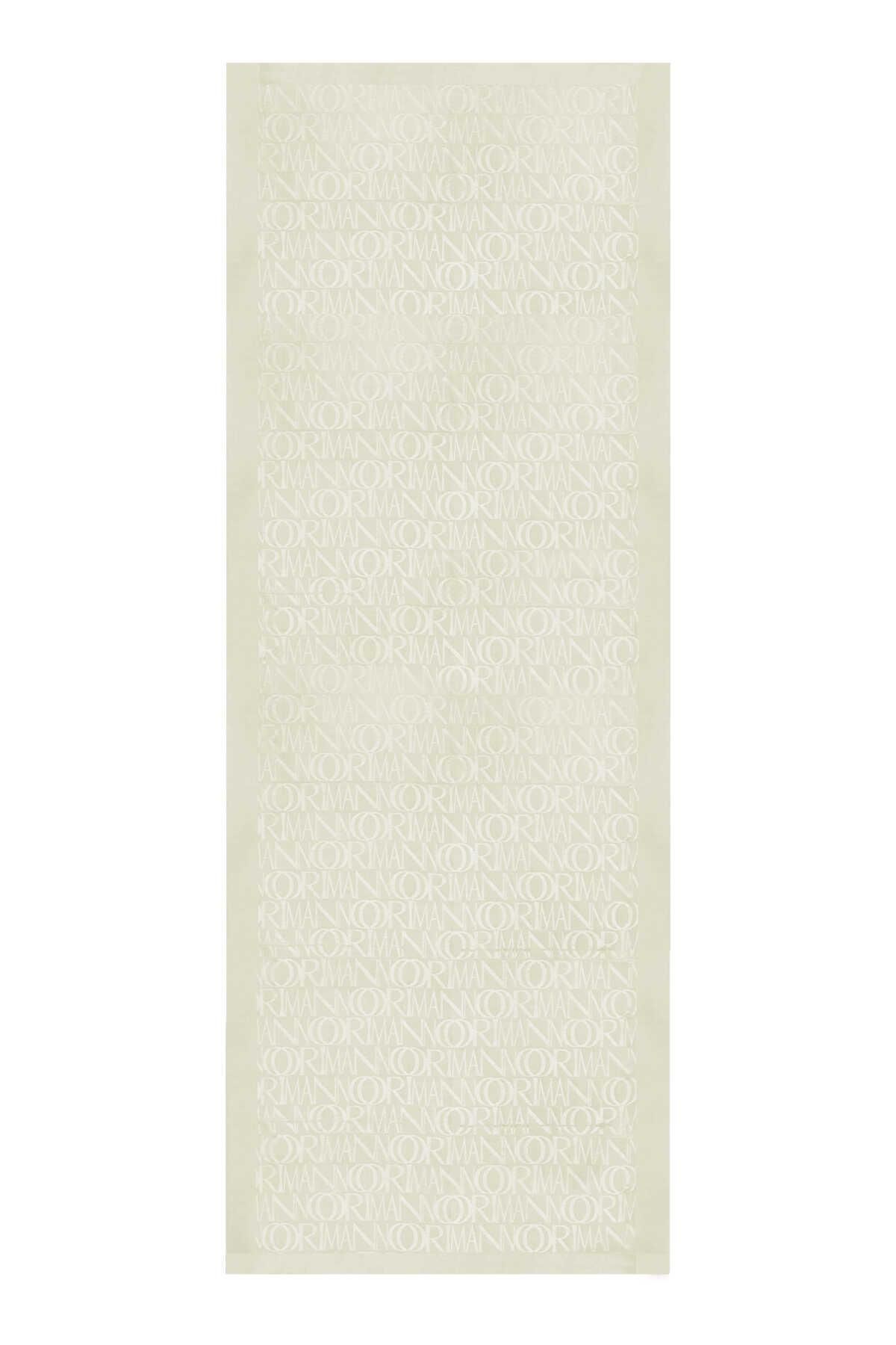 Imannoor İmannoor 3046 İmza Monogram Shiny Jakar Şal 70x200
