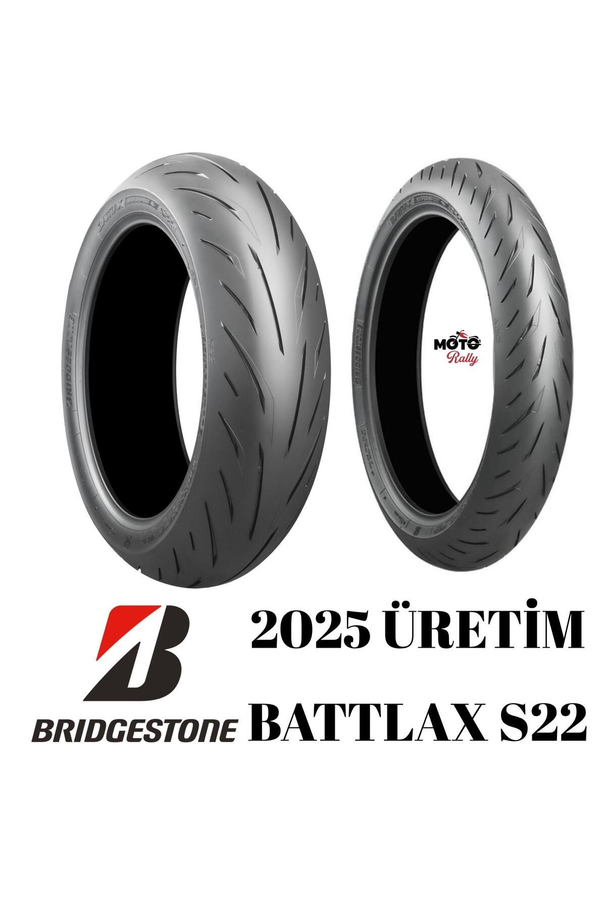 Bridgestone Cf Moto 250 Nk - 250 Sr Lastik Takımı Ön Ve Arka Bridgestone Battlax S22 2025 Üretimi 2743