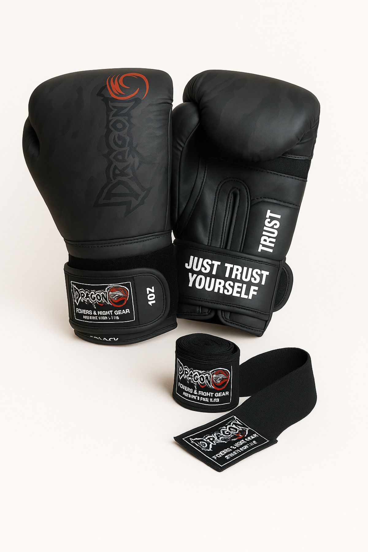 Dragon Dragondo Camo Kickboks Boks Eldiveni Oz ve Bandaj giftoom Gloves Clas Premium