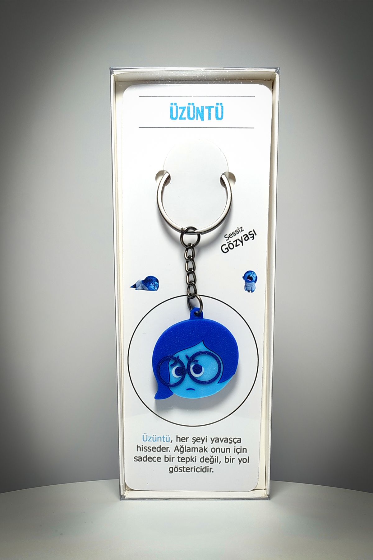Saes Labs Ters Yüz (Inside Out) Üzüntü Anahtarlık