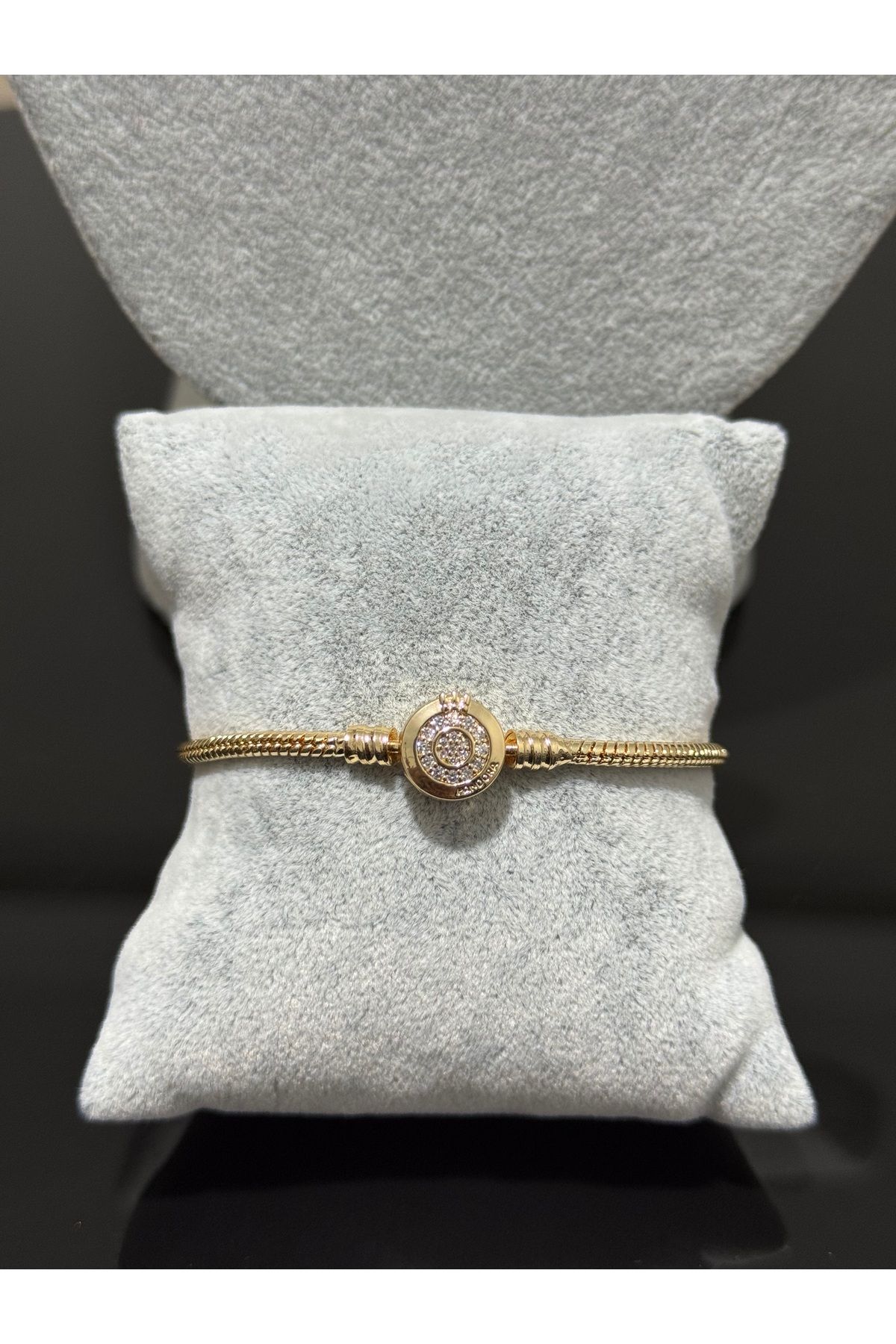 XUPING JEWELRY 18K taşlı gold charm bileklik paslanmaz kararmaz