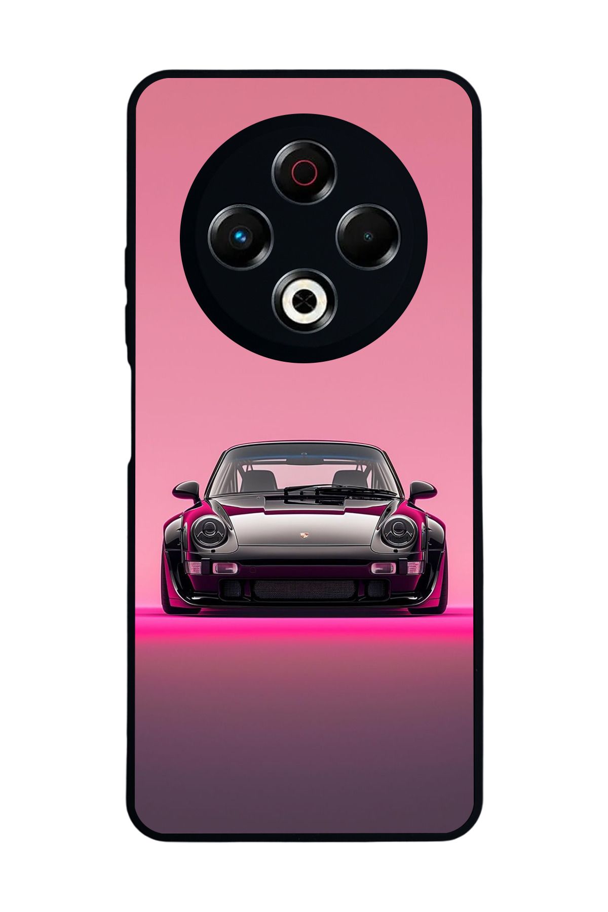 TECNO Spark 30 Uyumlu Mat Siyah Kılıf – Yumuşak Silikon, Koruyucu, Şok Emici Kapak