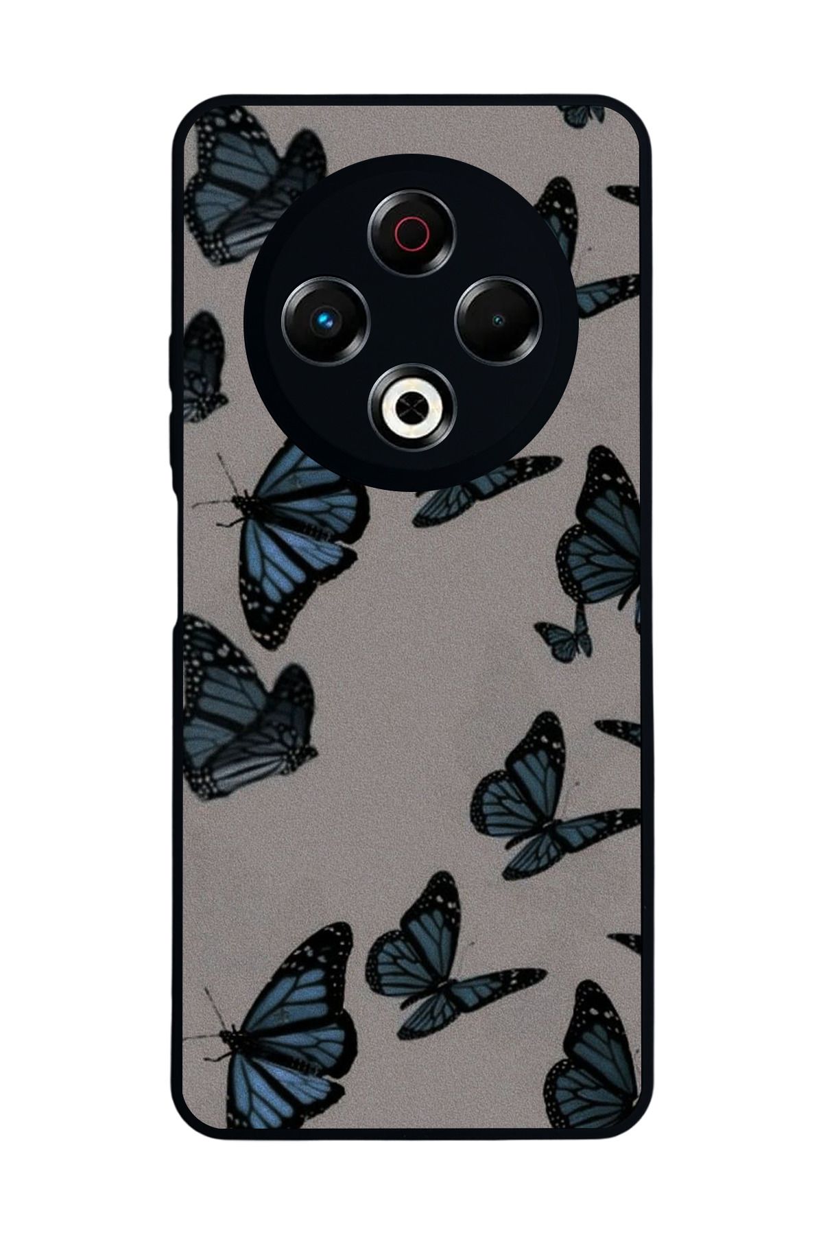 TECNO Spark 30 Uyumlu Mat Siyah Kılıf – Yumuşak Silikon, Koruyucu, Şok Emici Kapak