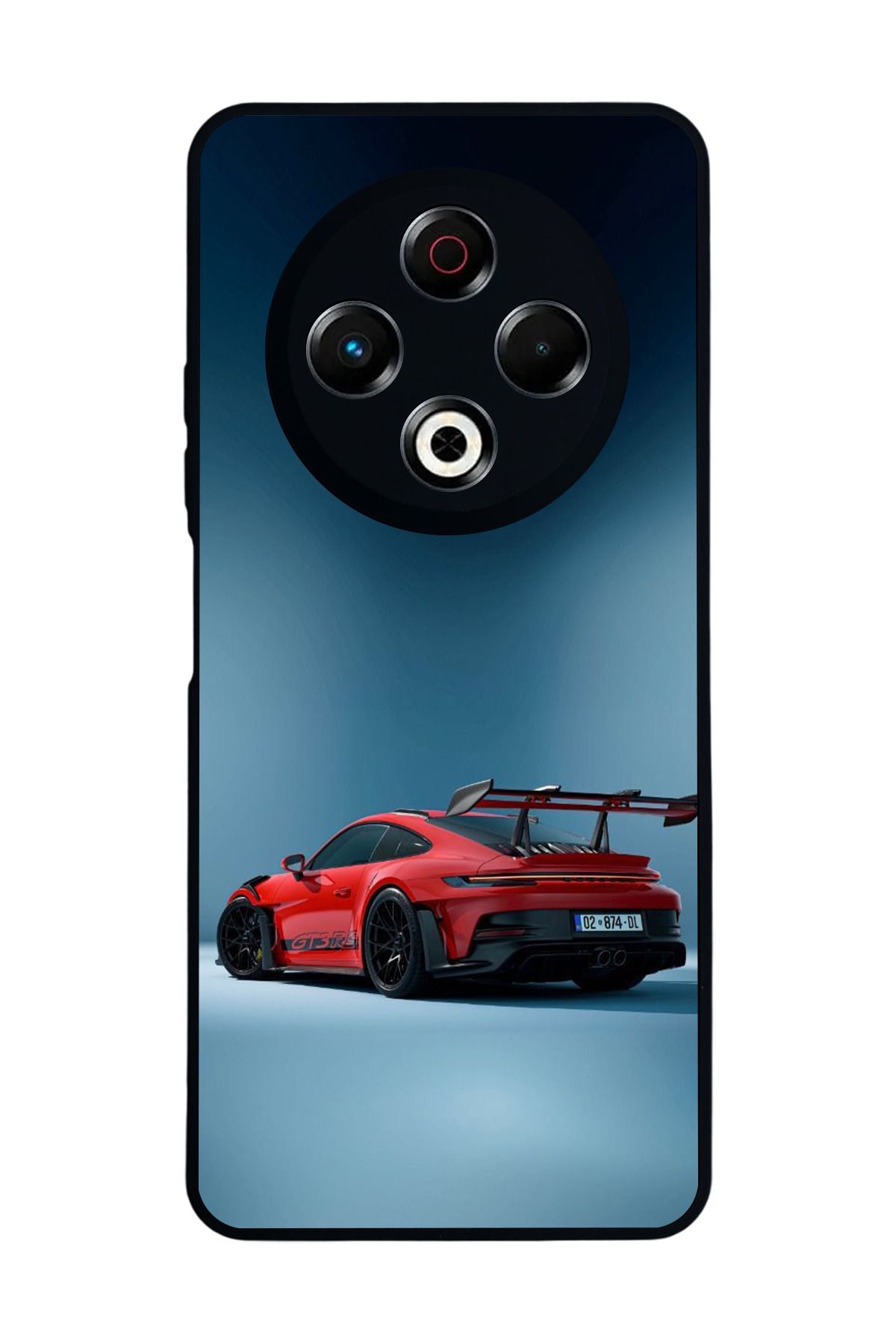 TECNO Spark 30 Uyumlu Mat Siyah Kılıf – Yumuşak Silikon, Koruyucu, Şok Emici Kapak