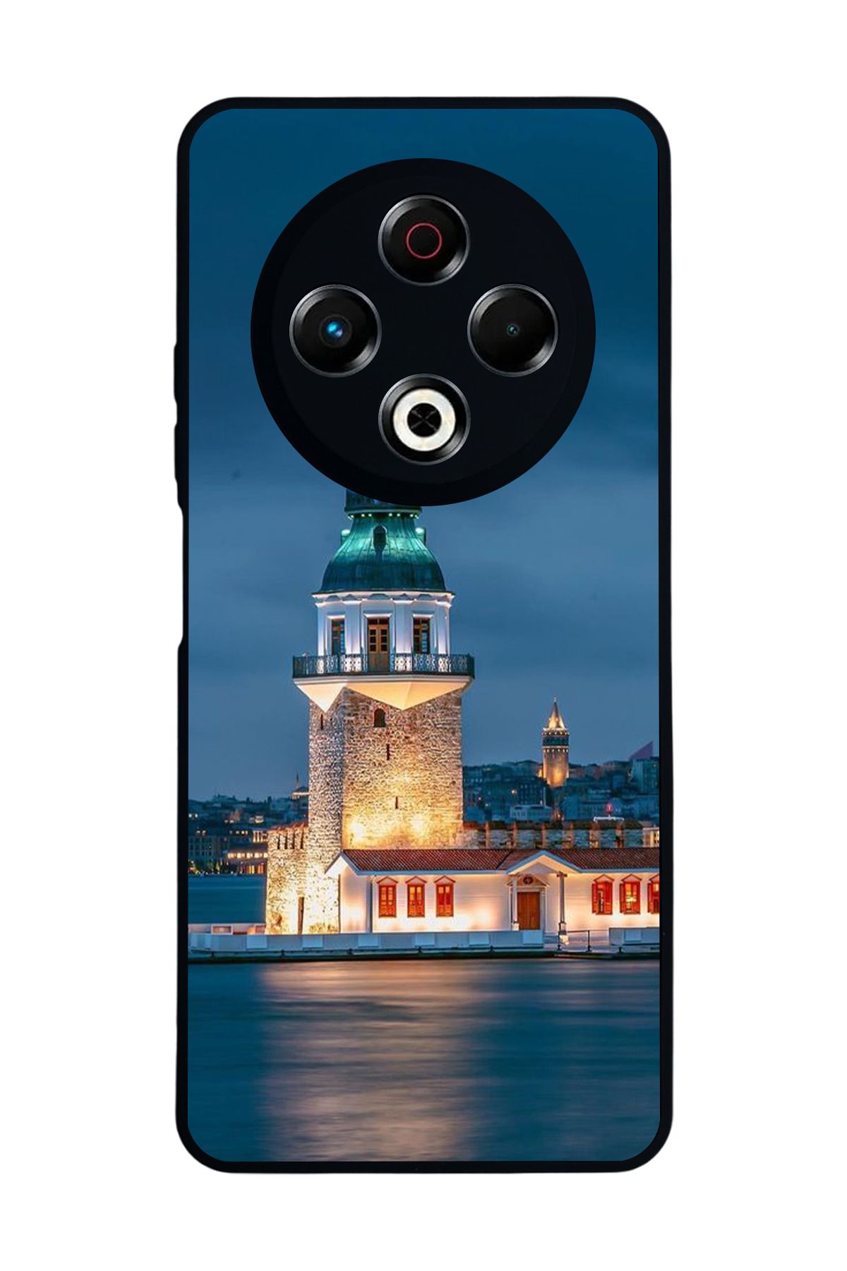 TECNO Spark 30 Uyumlu Mat Siyah Kılıf – Yumuşak Silikon, Koruyucu, Şok Emici Kapak