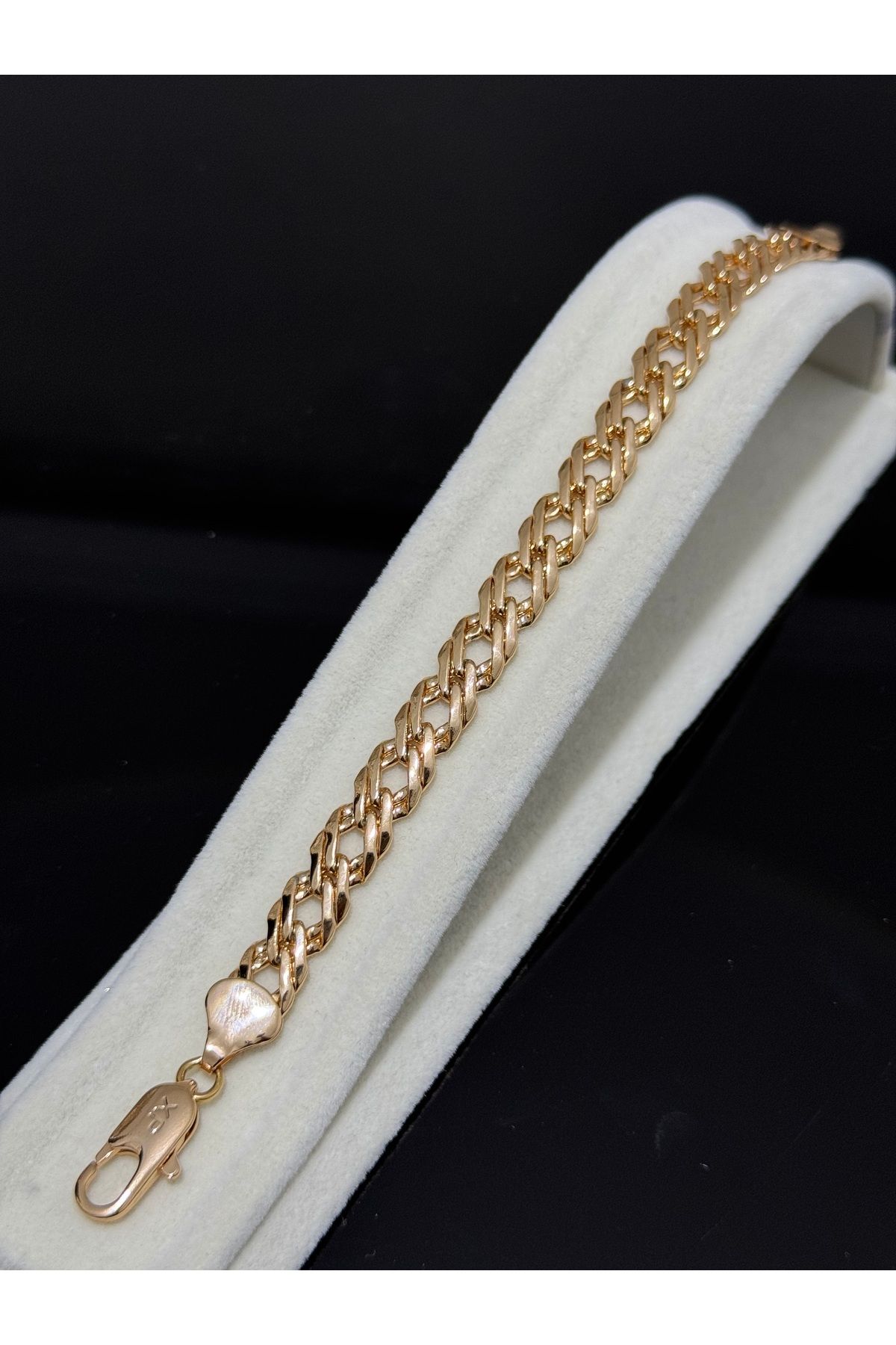 XUPING JEWELRY 316L zincirli çelik bileklik paslanmaz kararmaz