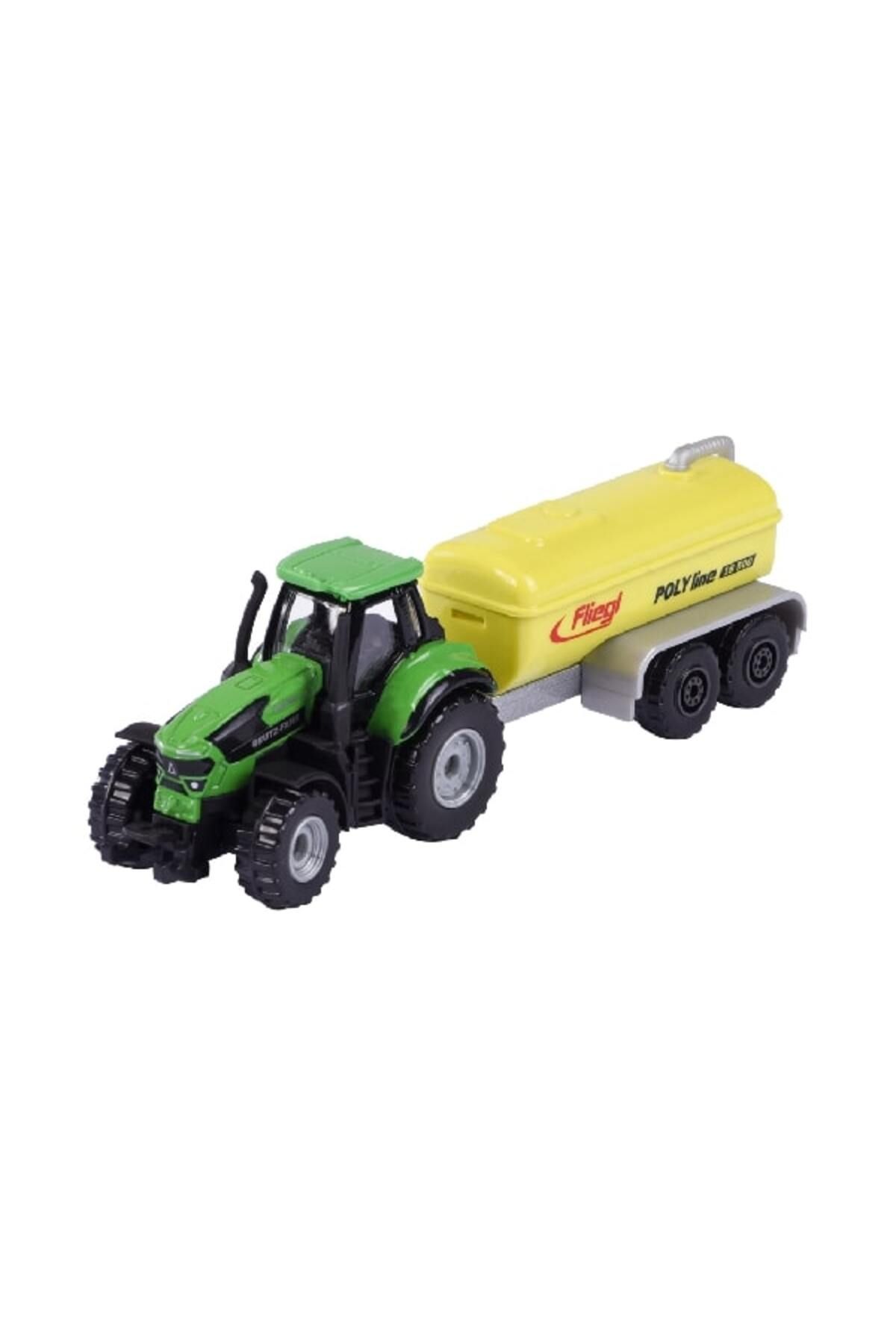 Majorette TRAILER ASSORTMENT DEUTZ FAHR-FLIEGL POLYLINE