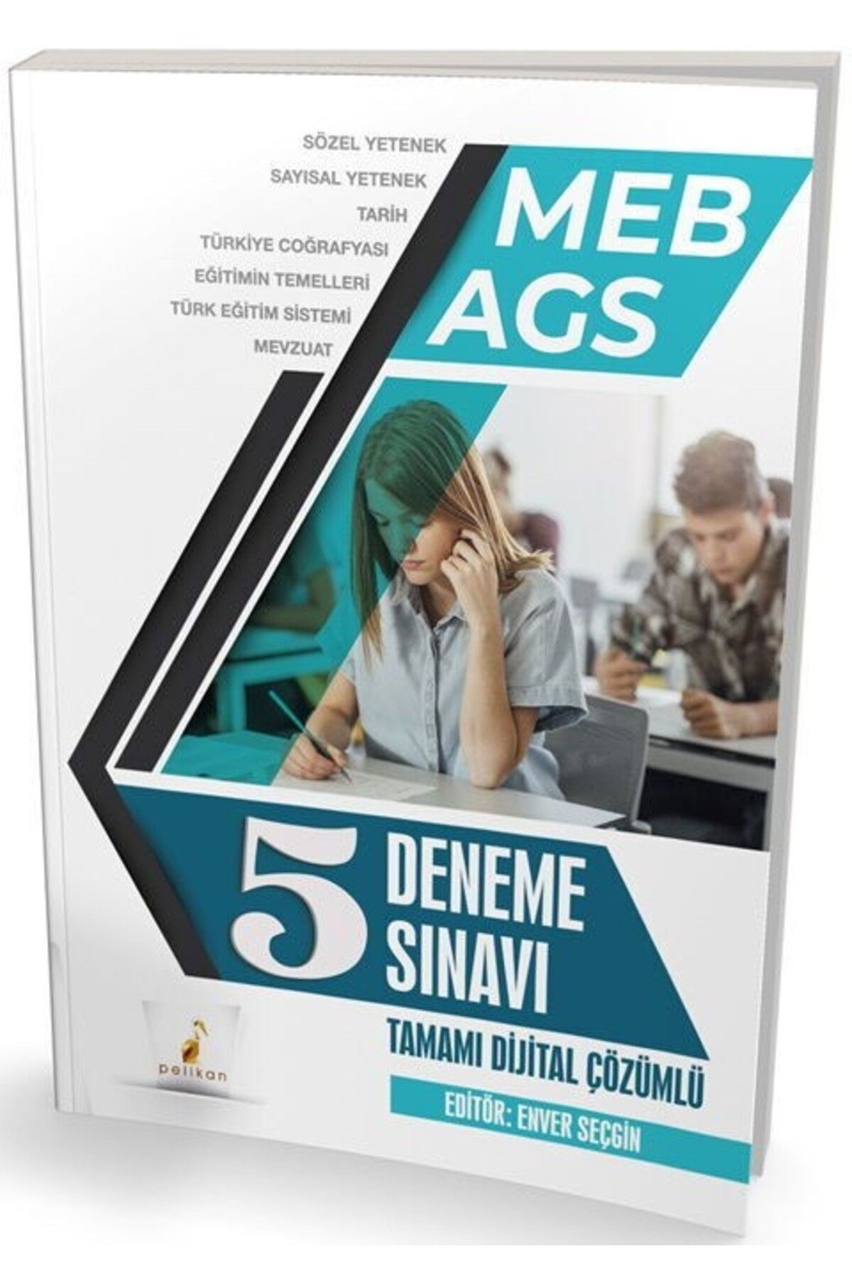 Ankara Kitap Merkezi MEB AGS Hazırlık 5 Deneme Sınavı Tamamı Dijital Çözümlü Pelikan Yayınları