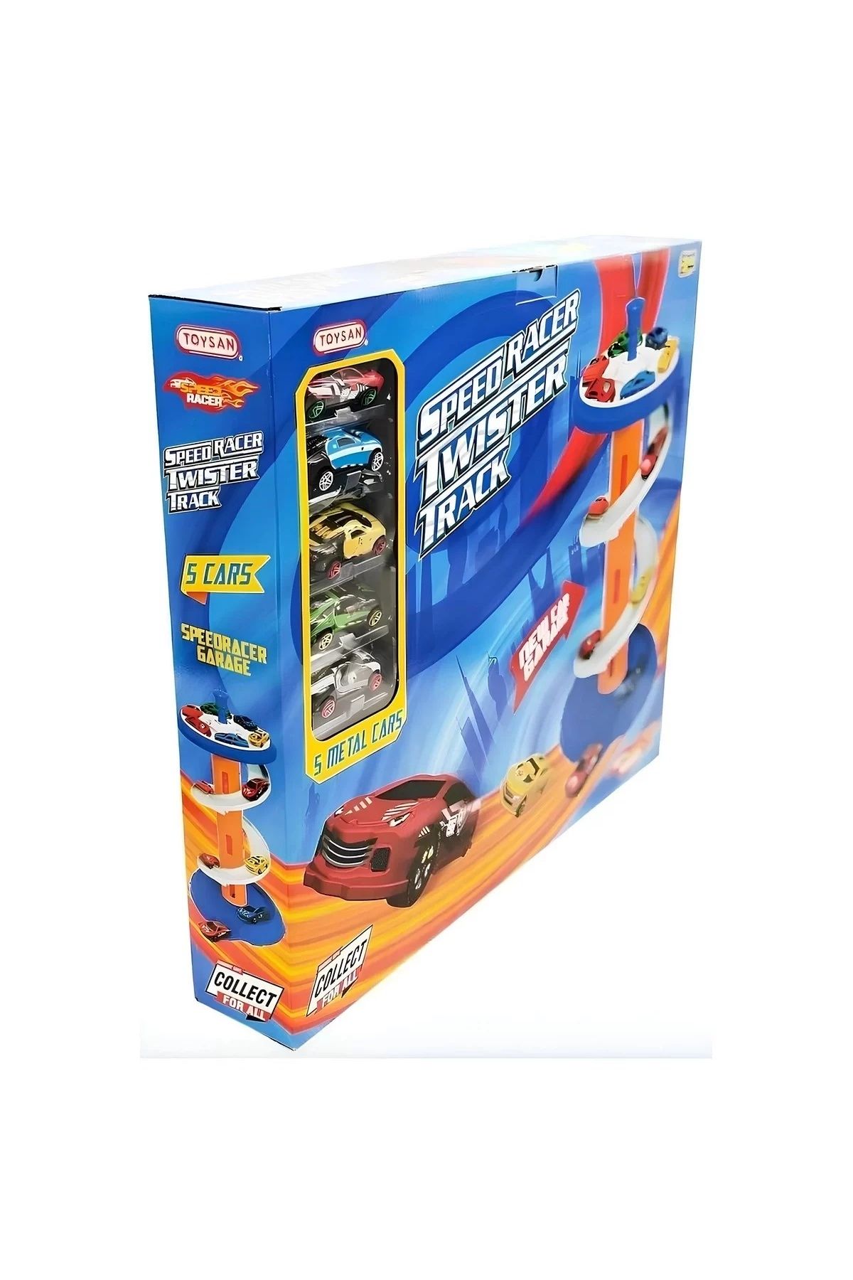 Toysan SPEED RACER GARAJ 5 METAL ARABA