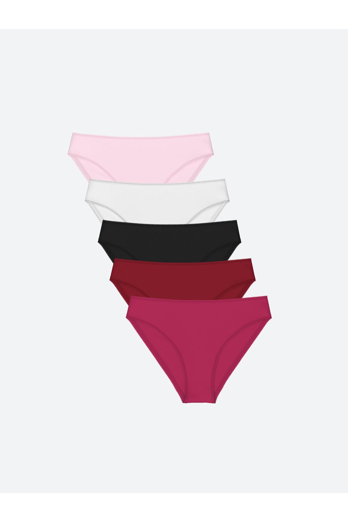 LC Waikiki Düz Bikini Külot 5'li Paket