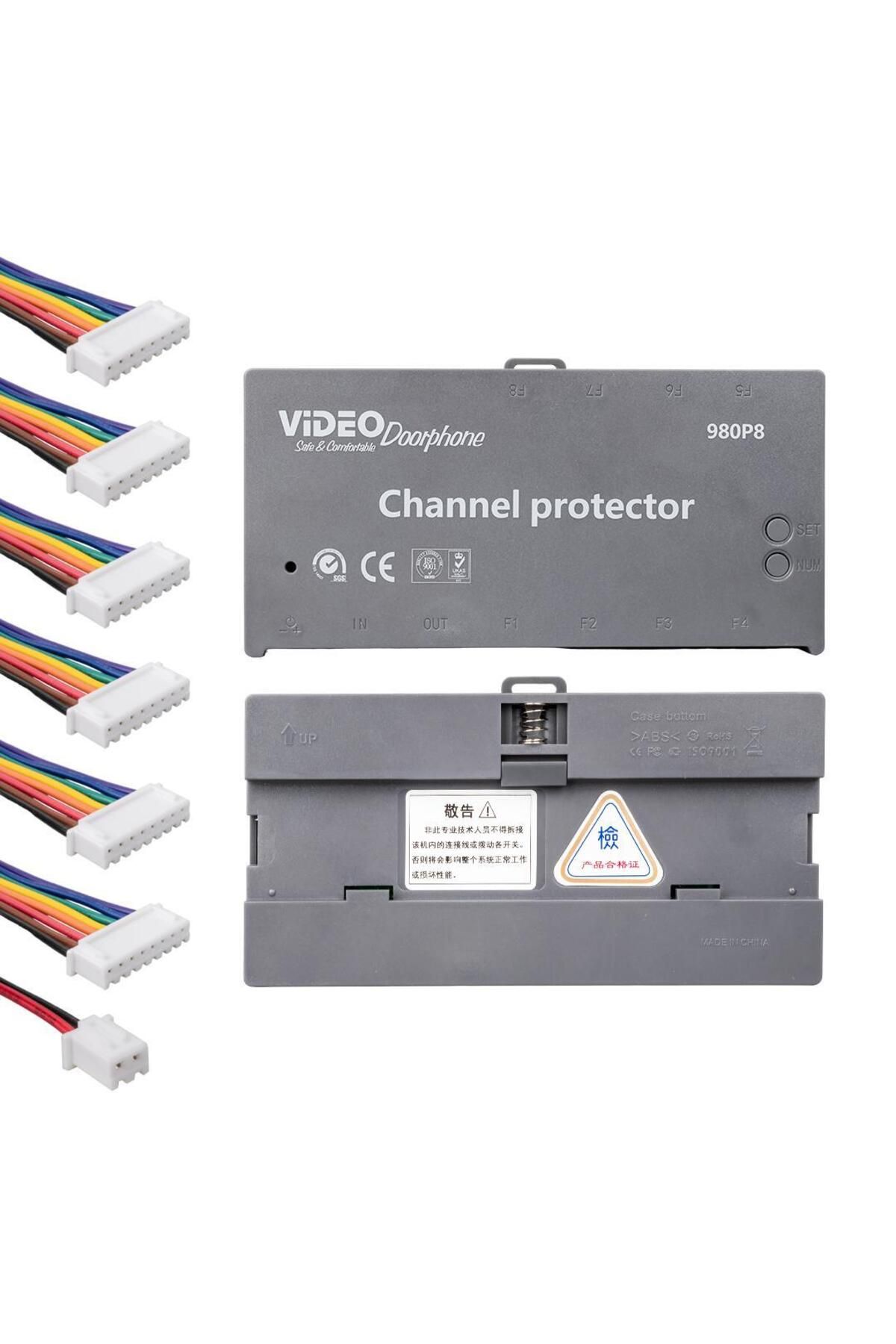 Hızlı Stok PowerMaster 980P4 4 Yollu Görüntülü Bina Diafon Sistemi (Kanal Kontroller)