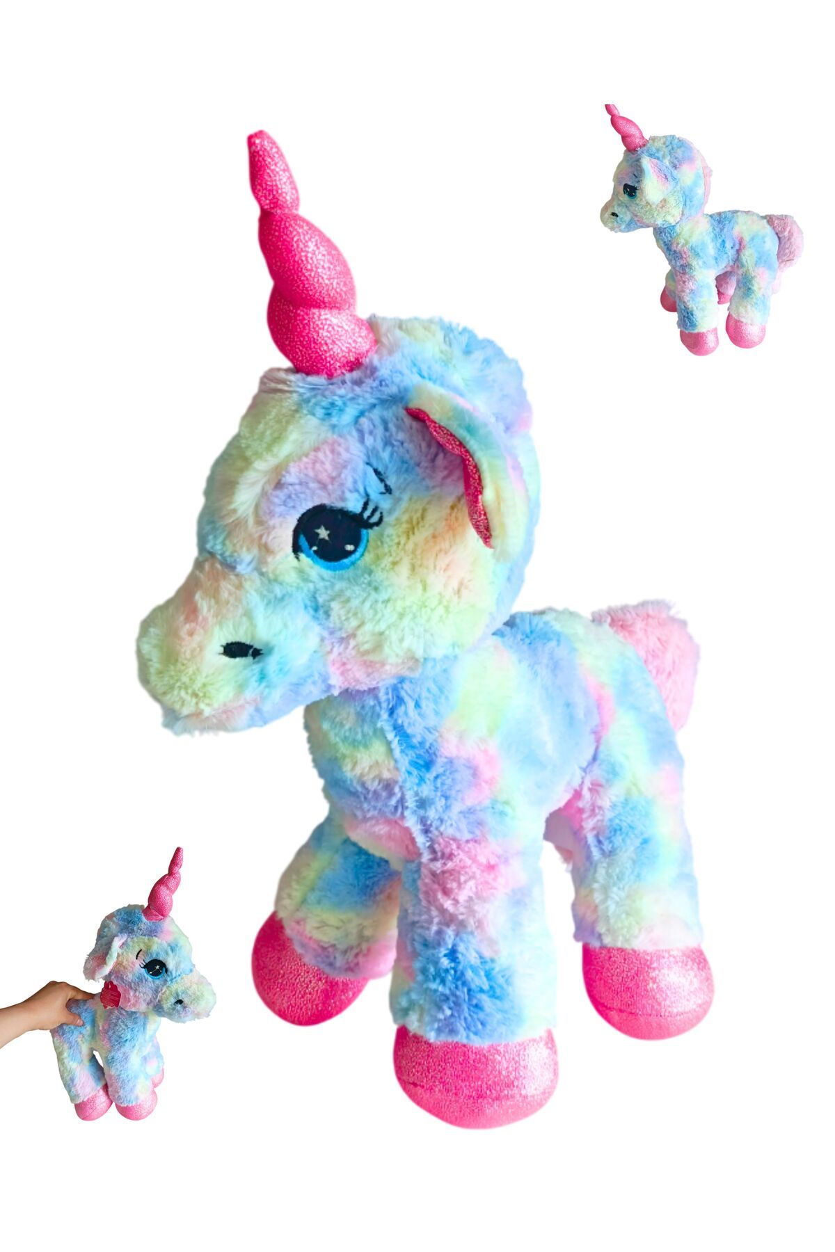 ülketicaret peluş unicorn at tek boynuzlu at