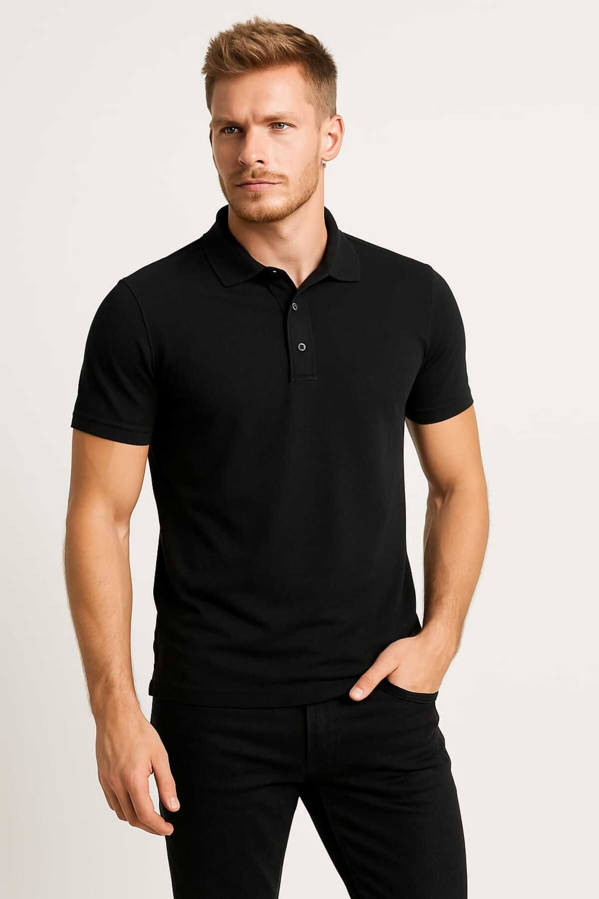 LAURUS BOUTİQUE Laurus Regular Fit Polo yaka Erkek T-shirt