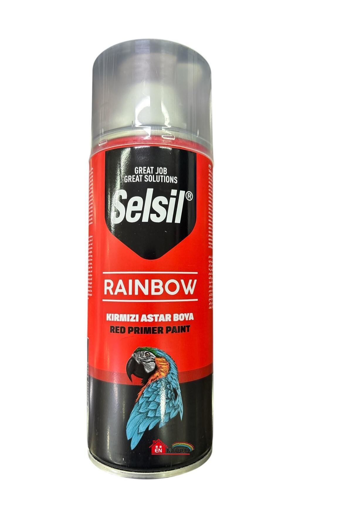 Toptan Bulurum Selsil Rainbow Akrilik Sprey Astar 3009 Kırmızı