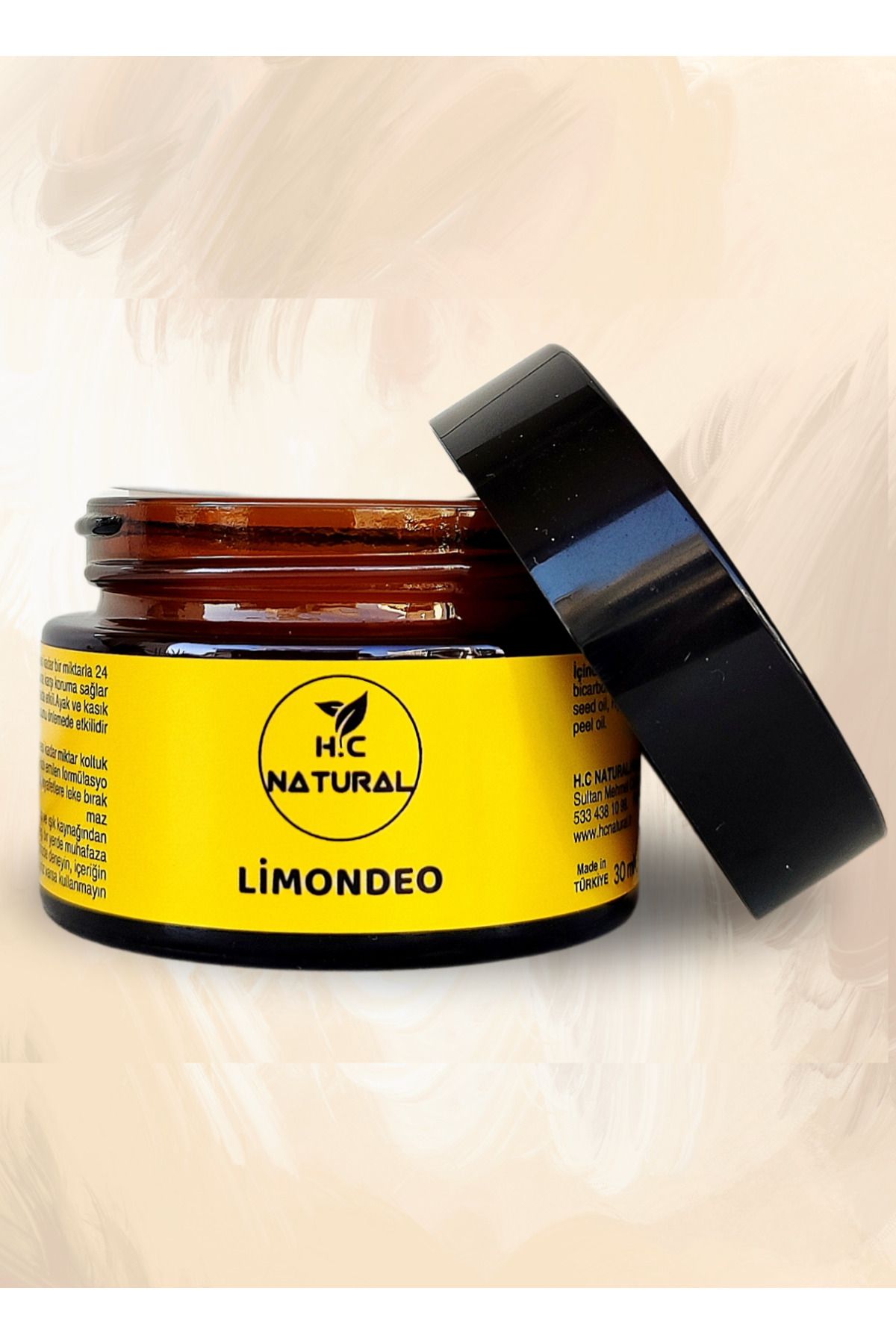 H.C NATURAL Krem Deodorant Limondeo