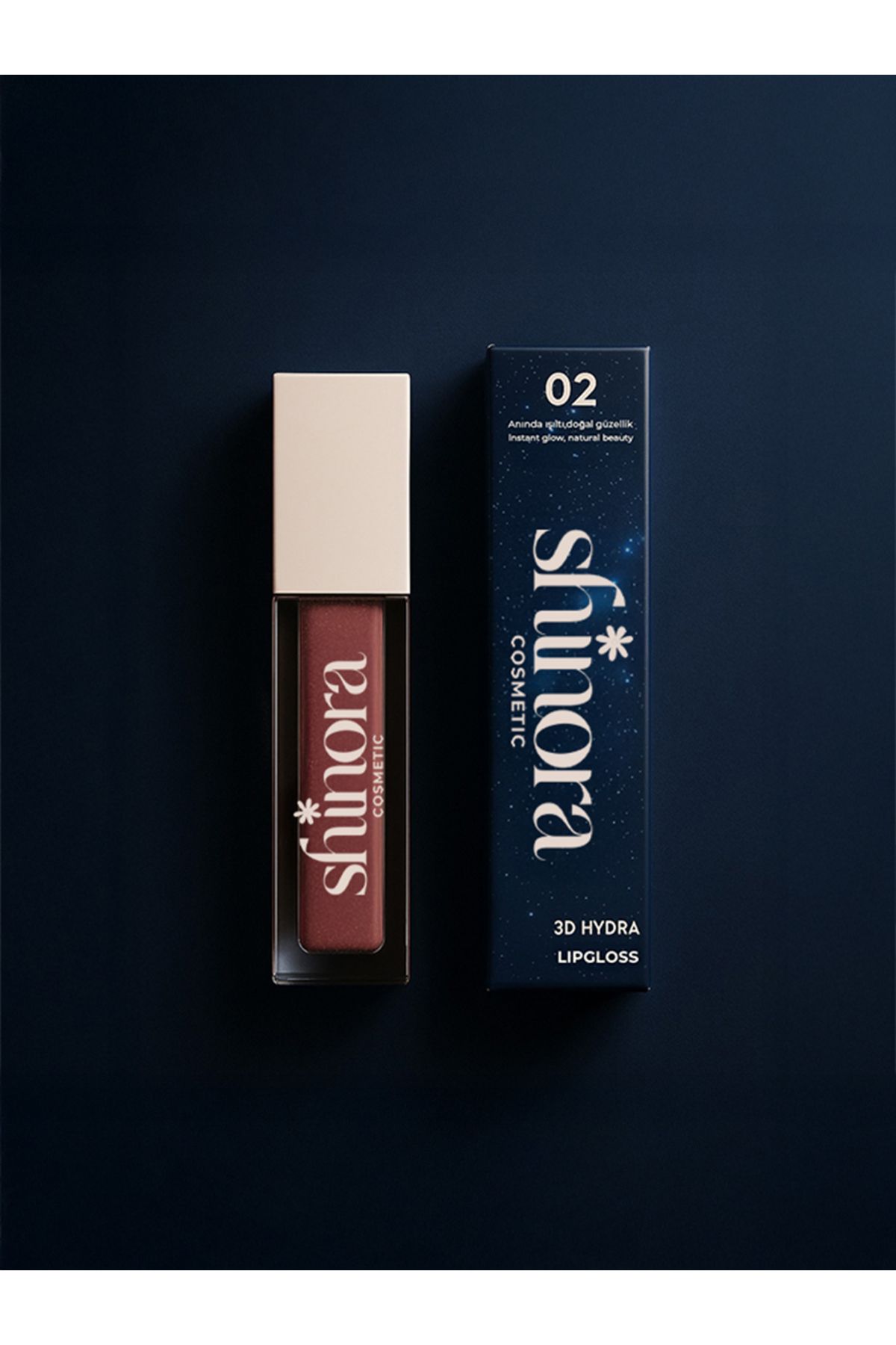 Shinora Cosmetic Shinora Dudak Parlatıcısı - 3d Hydra Lipgloss 1