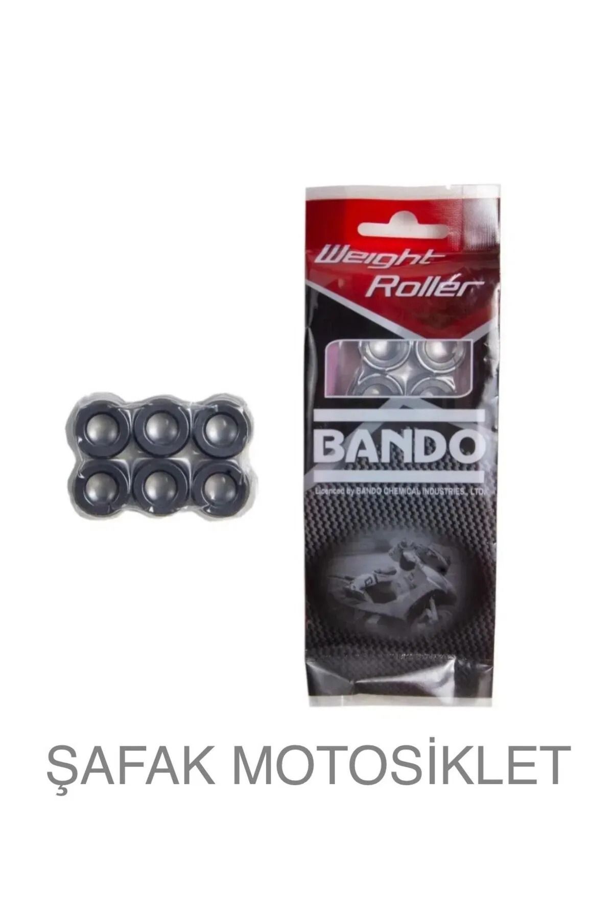 mpccenter M.to.lu.x Rossi 125 cc ve yükselttiğiniz 150 cc için uzun ömürlü Japon malı Bando Baga (12 gr)