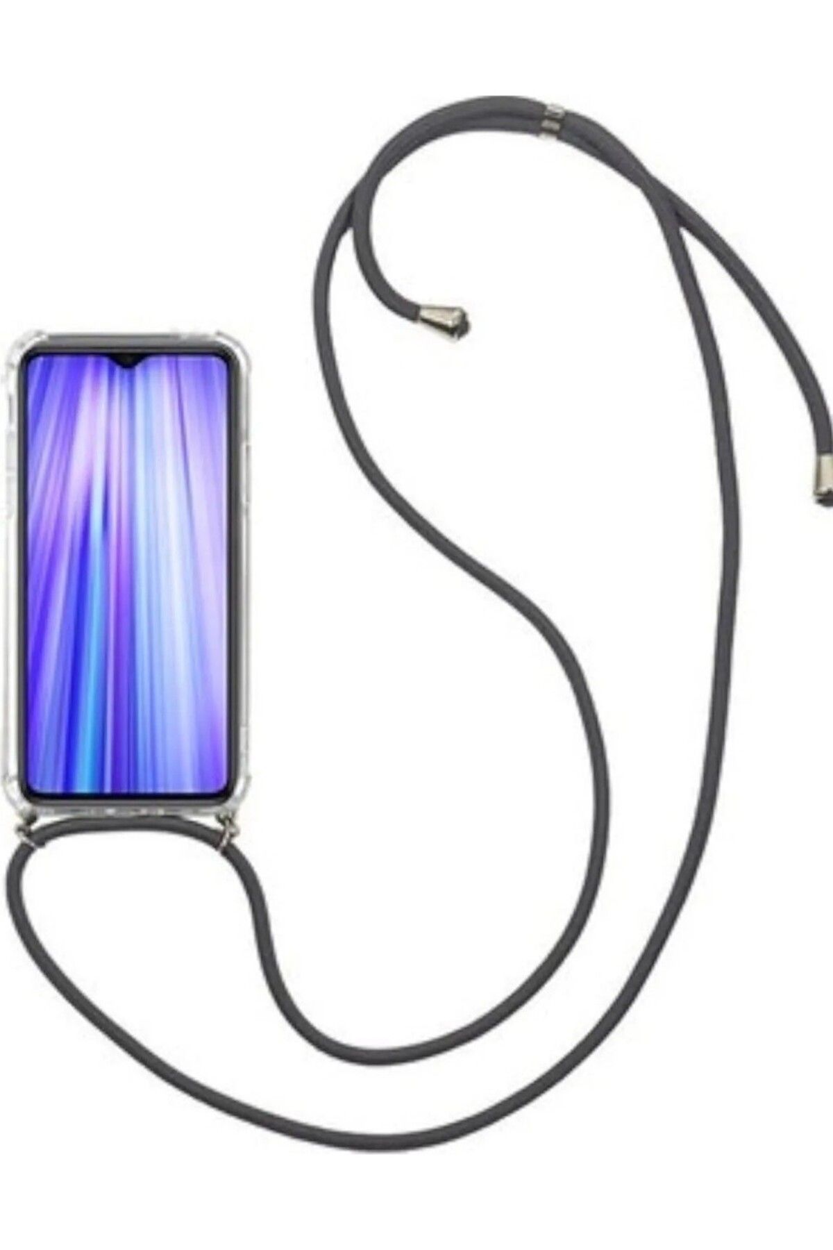 TahTicMer Samsung Galaxy A16 ile Uyumlu Kılıf Ipli Boyundan Askılı Darbe Emici Antishock Kapak