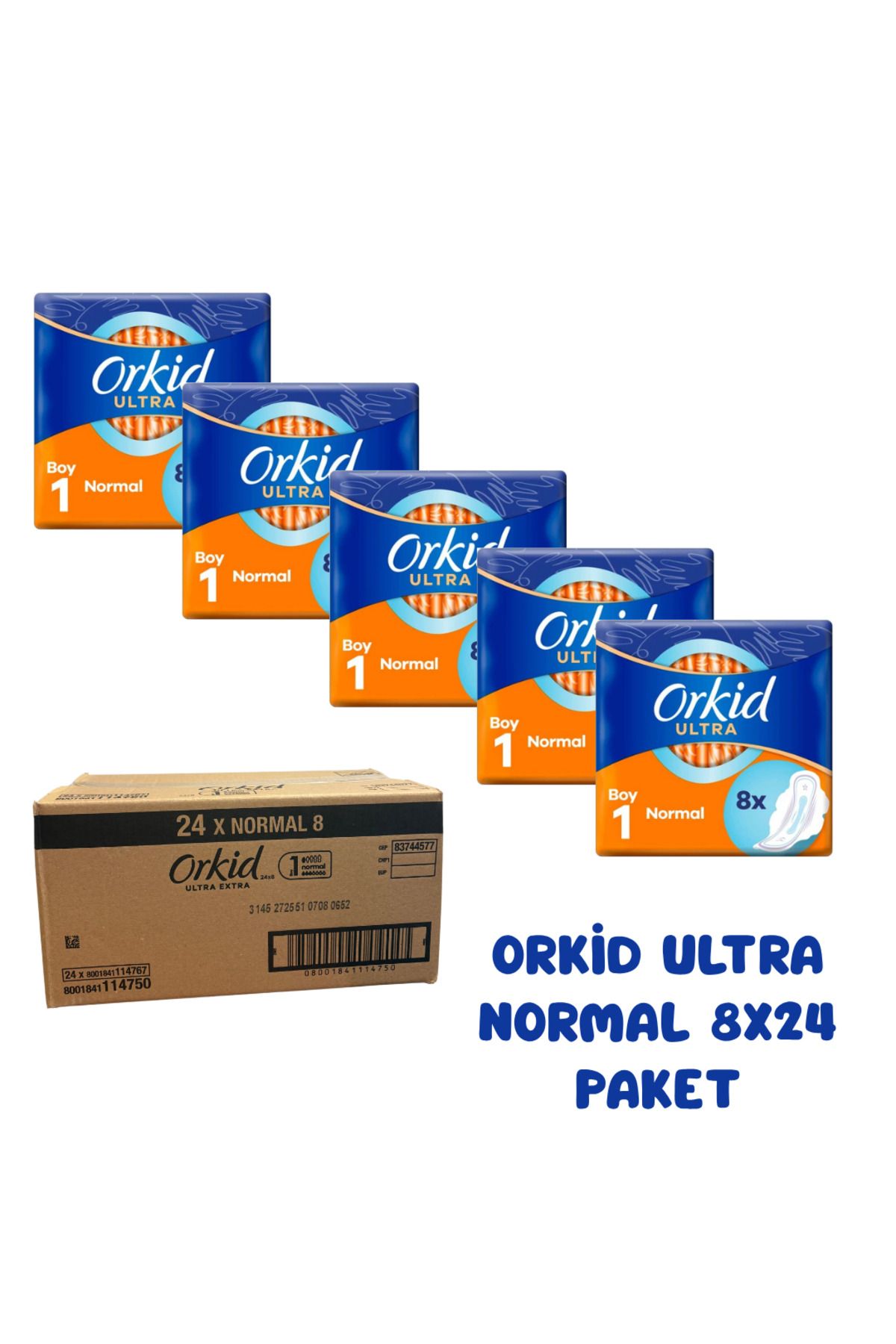 Orkid Ultra Tekli Normal 8 X 24 PAKET