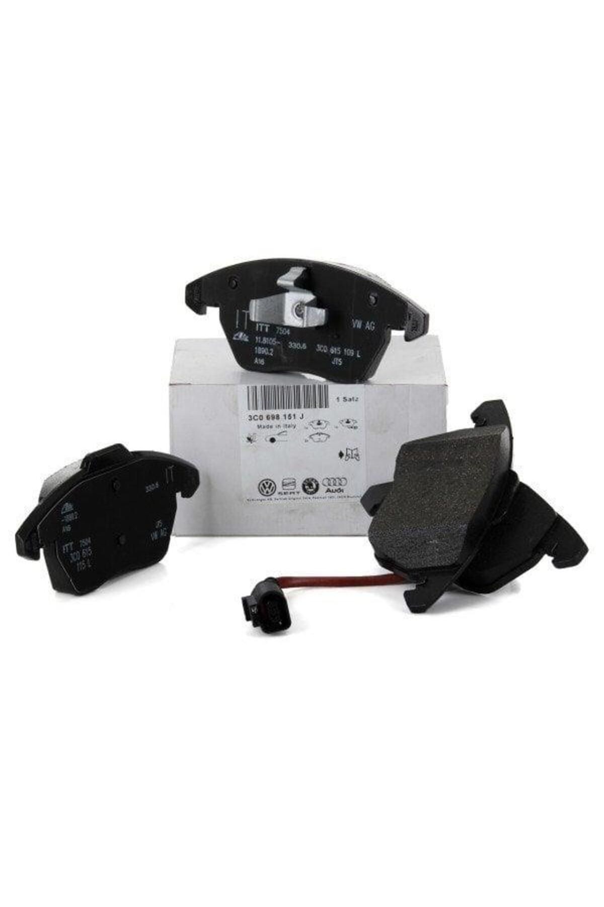 VAG-ORJINAL VAG / | Skoda Superb 2008-2014 Model Arası Büyük Tip Ön Fren Balatası /Orijinal Marka
