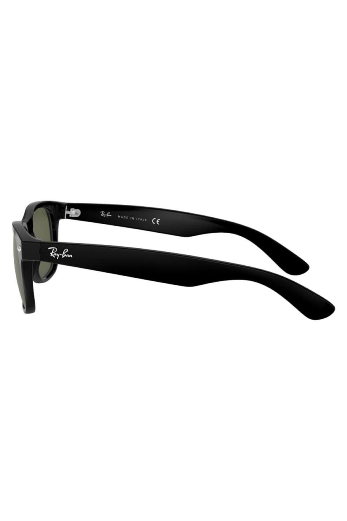 Ray-Ban-Ochelari de soare polarizați Ray-Ban pentru bărbați, RB2132 901/58, culoare uni, negru 58 mm 3