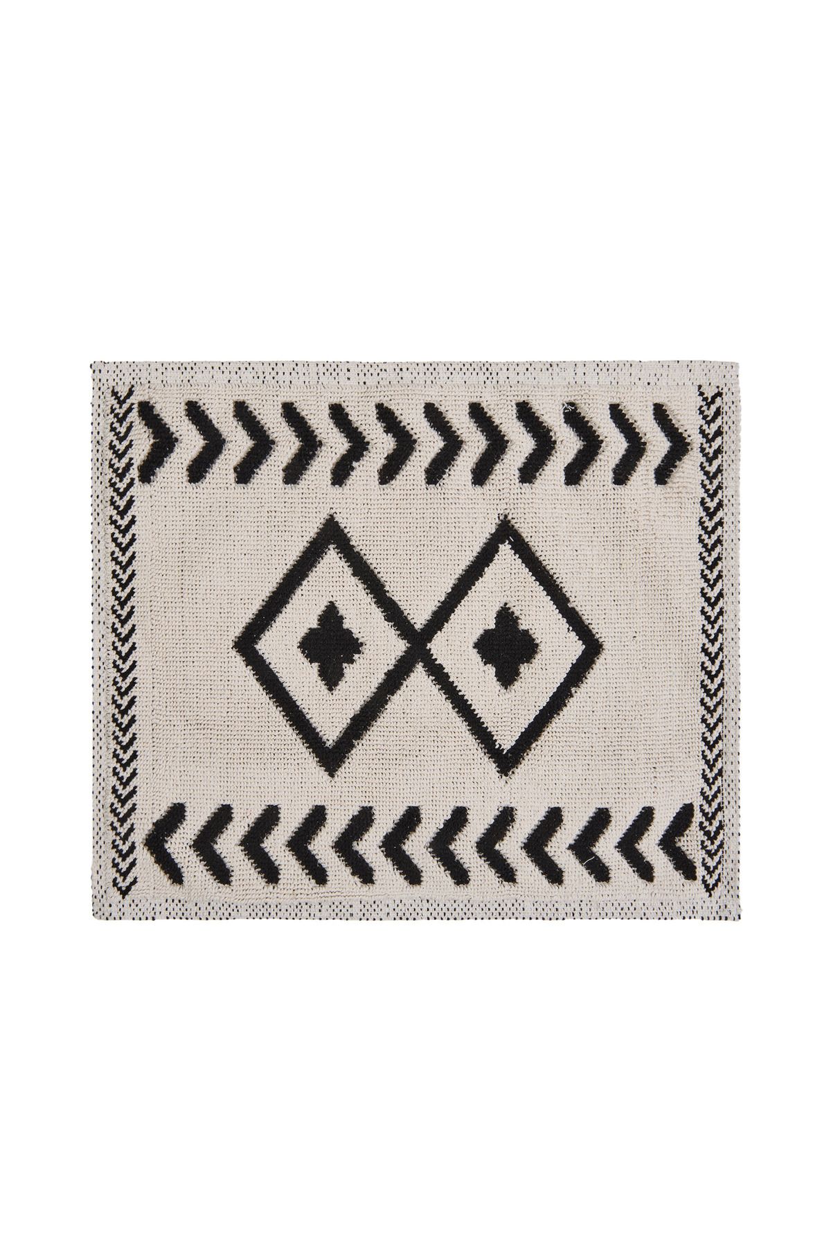 Evidea Soft Antik 2'li Banyo Paspası - Ekru - 60x100 cm + 50x60 cm