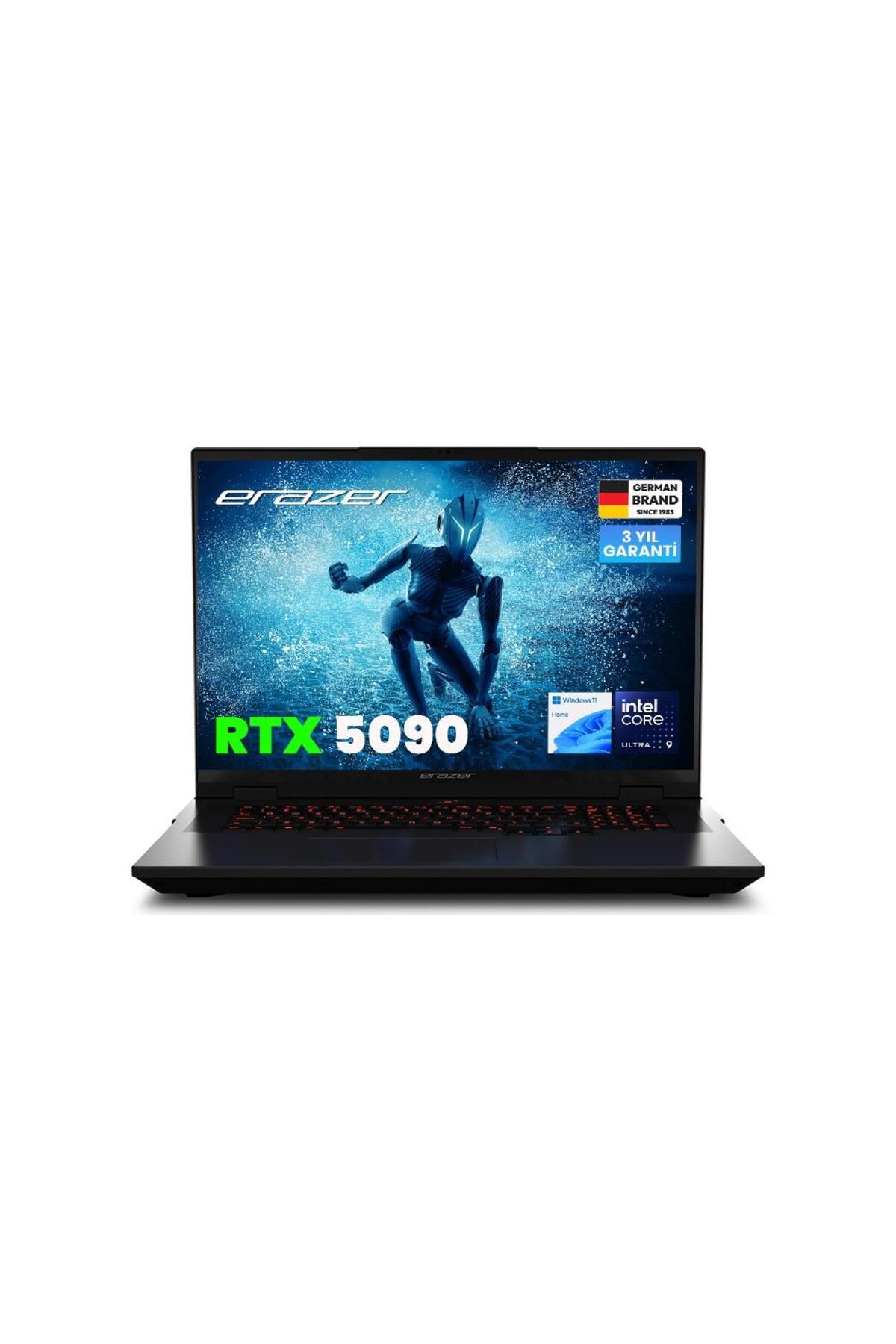 Erazer Beast 18 X1 MD62730 Intel Ultra 9 275HX 32GB RAM 2TB SSD RTX5090 18" 240Hz QHD+ IPS W11H Oyun