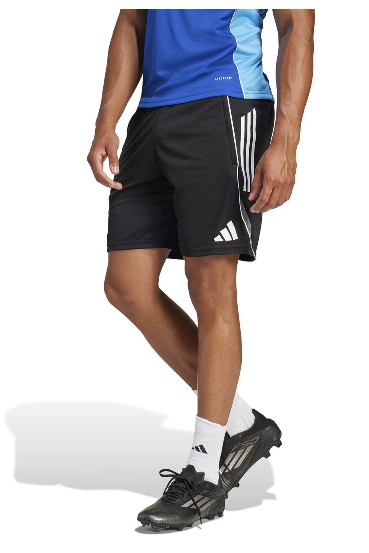 adidas Tiro Erkek Running Hızlı Kuruma Micropoly Antrenman Halısaha Fitness Günlük Outdoor Spor Şort