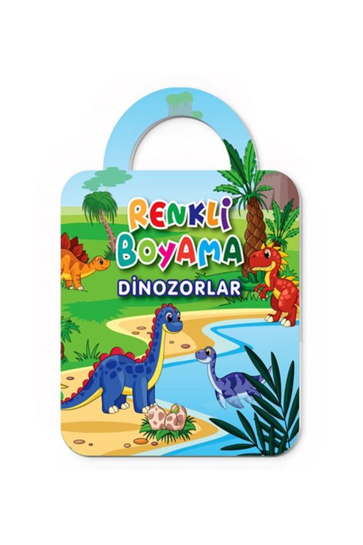 Destek Yayınları Renkli Boyama Dinozorlar