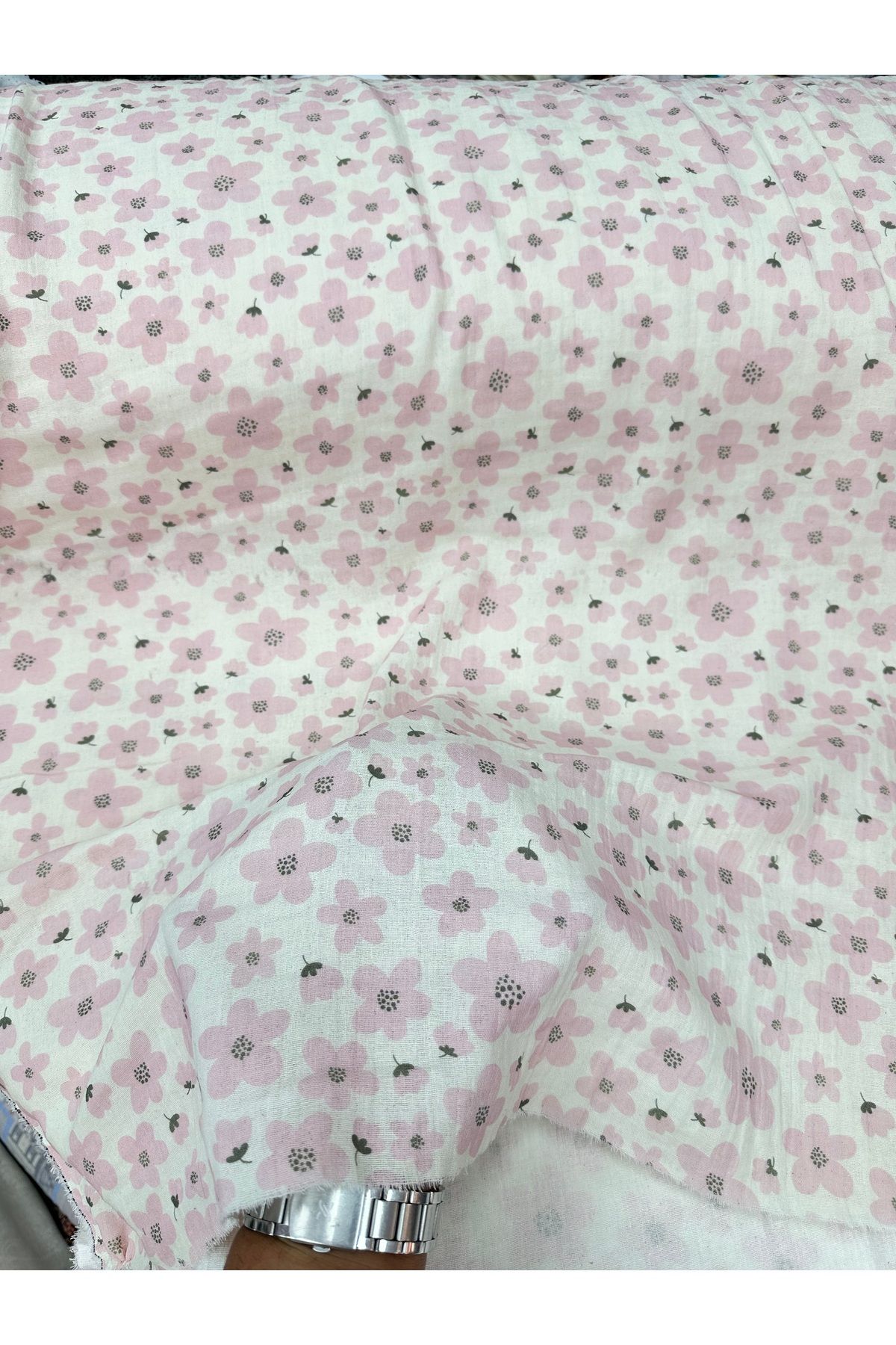 Şanlı Kumaş Pamuk Müslin En:150cm