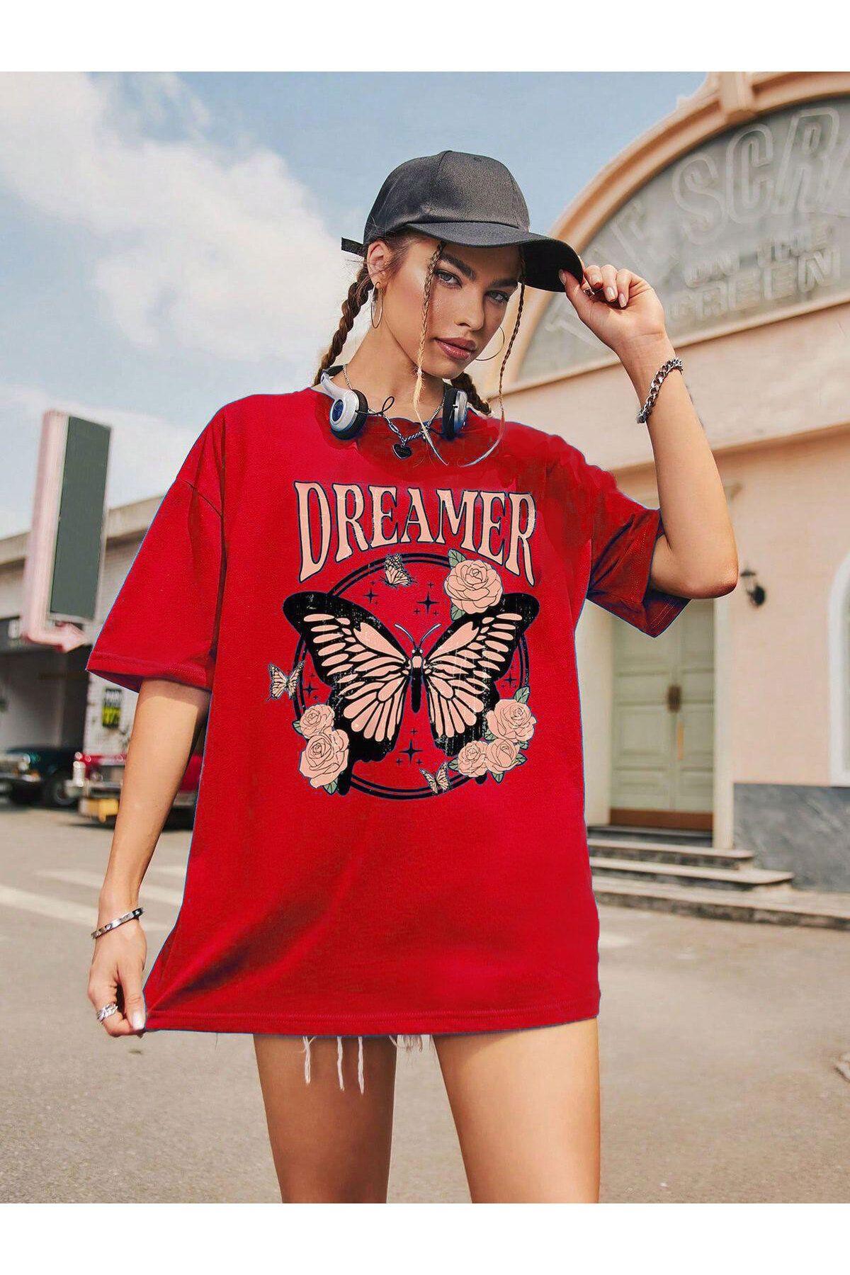 Boi Dreamer Baskılı Unisex Tshirt