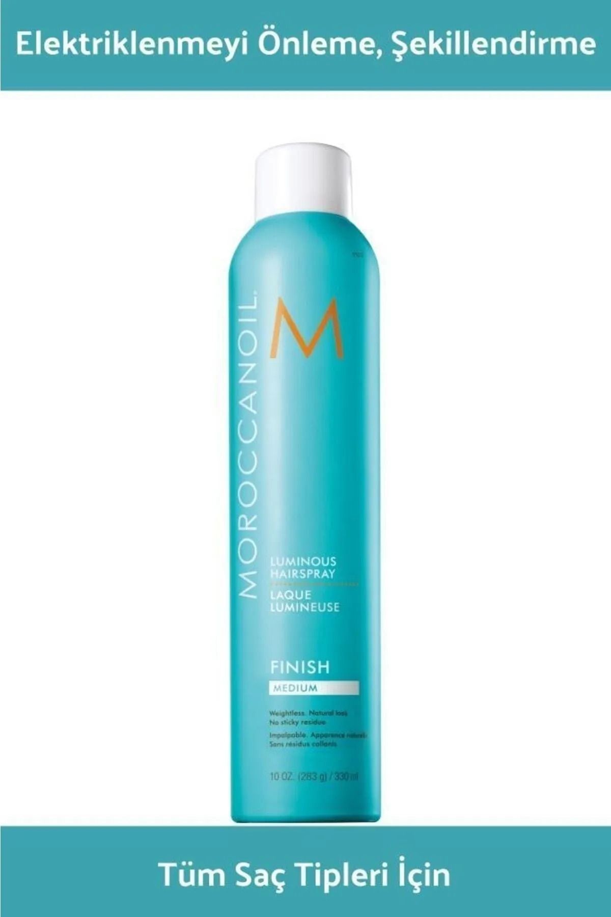 Moroccan oil & beauty Luminous Hair spray Orta Tutuşlu Saç Spreyi 330 ml