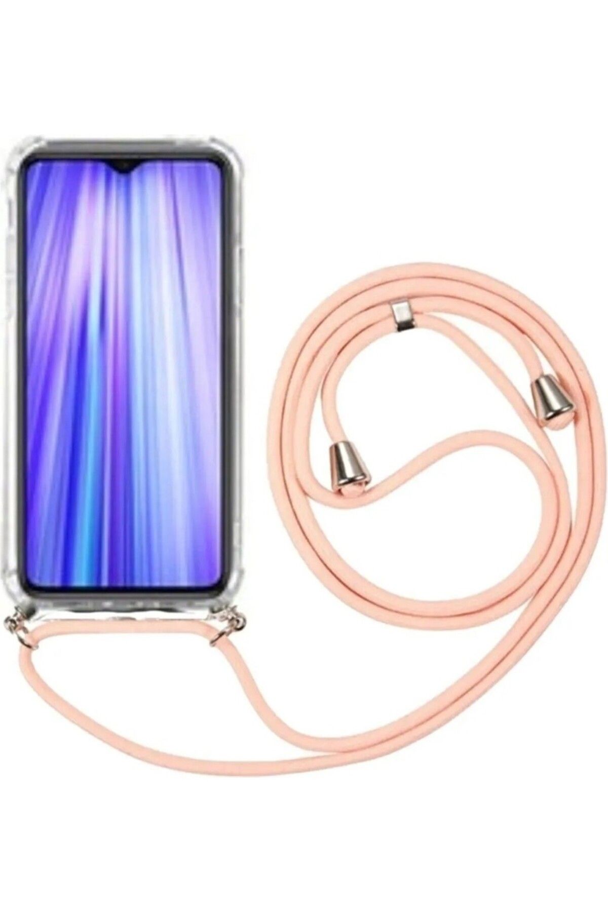 TahTicMer Samsung Galaxy A26 5G (SM-A266B) ile Uyumlu Kılıf Ipli Boyundan Askılı Darbe Emici Antishock Kapak
