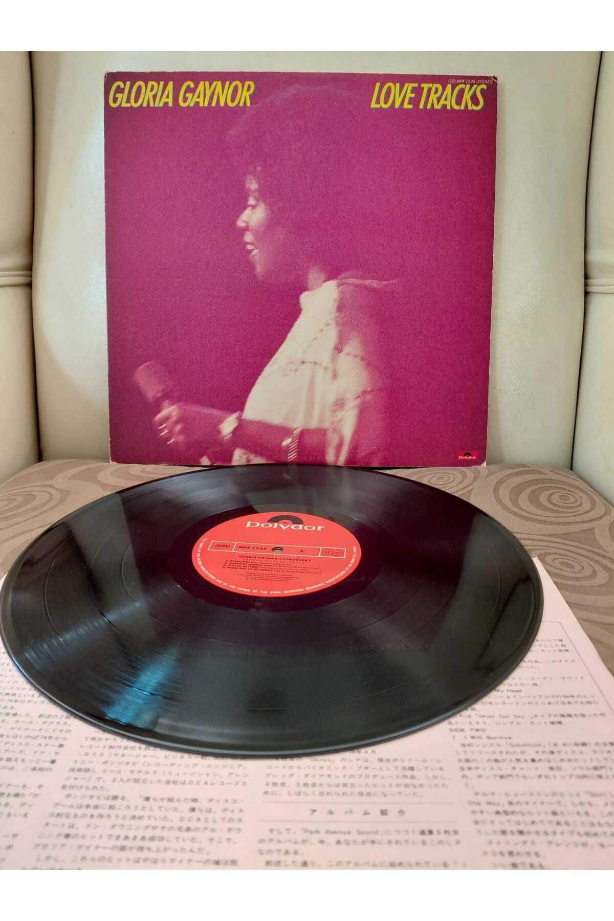 Plakperest Gloria Gaynor – Love Tracks - 1978 Japonya Basım LP Plak-2.el