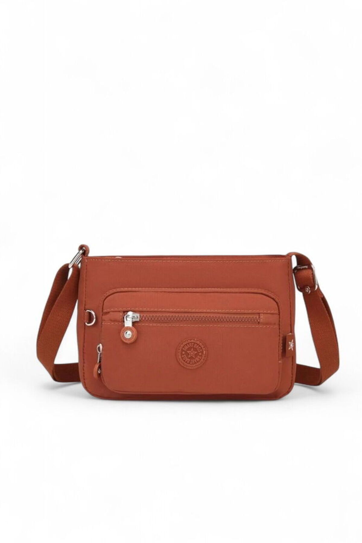SMART BAGS Krinkıl Kiremit Kadın Çapraz Askılı Çanta SMB 3270