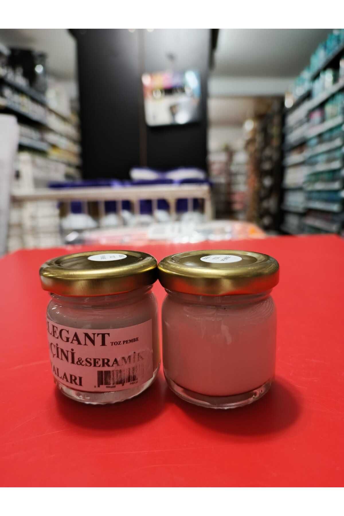 ArtElegant Sır Altı Seramik Çini Boyası 40gr (8860) TOZ PEMBE --yeni Renk--