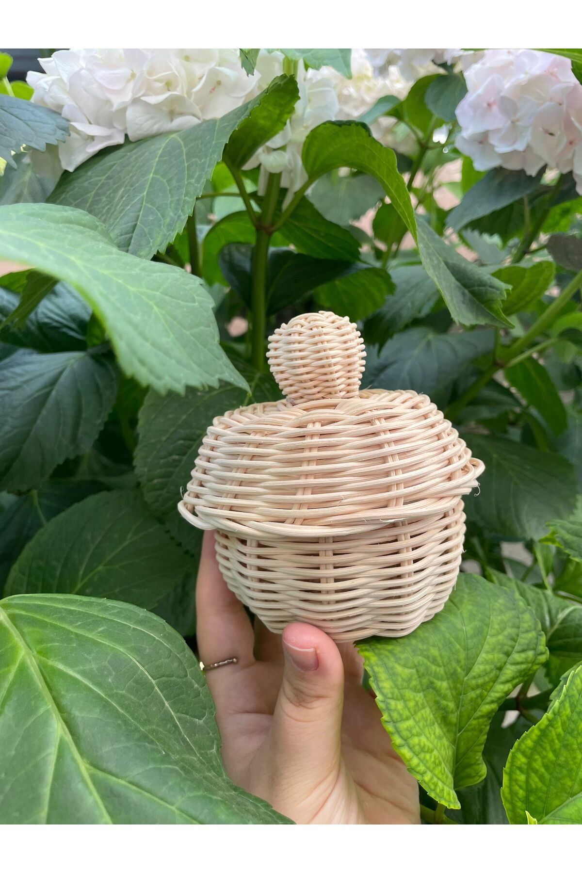 His Art Workshop RATTAN TASARIM MİNİMAL SEPET