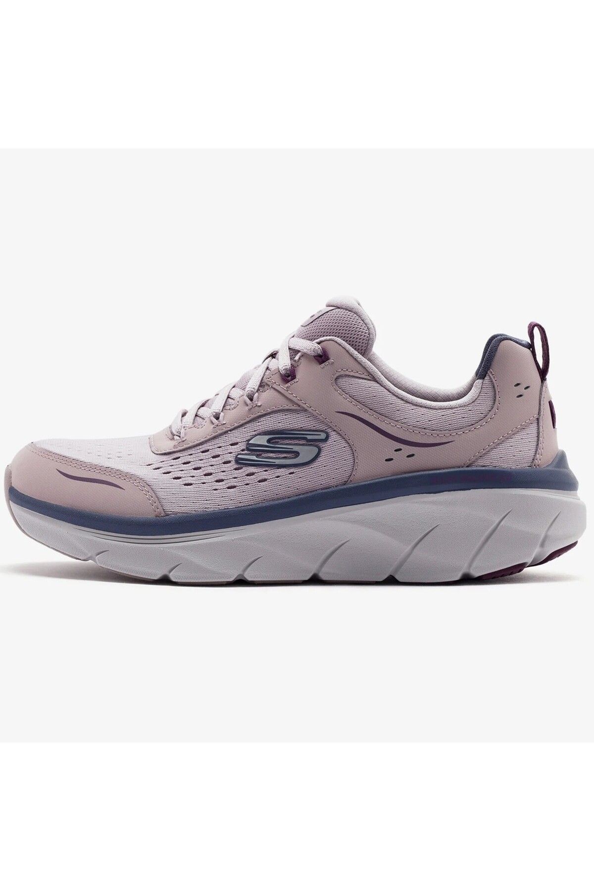 SKECHERS D'Lux Walker 2.0-Daisy Doll Womens Memory Foam Sneaker Pink Hafızalı Taban Kadın Günlük Spo