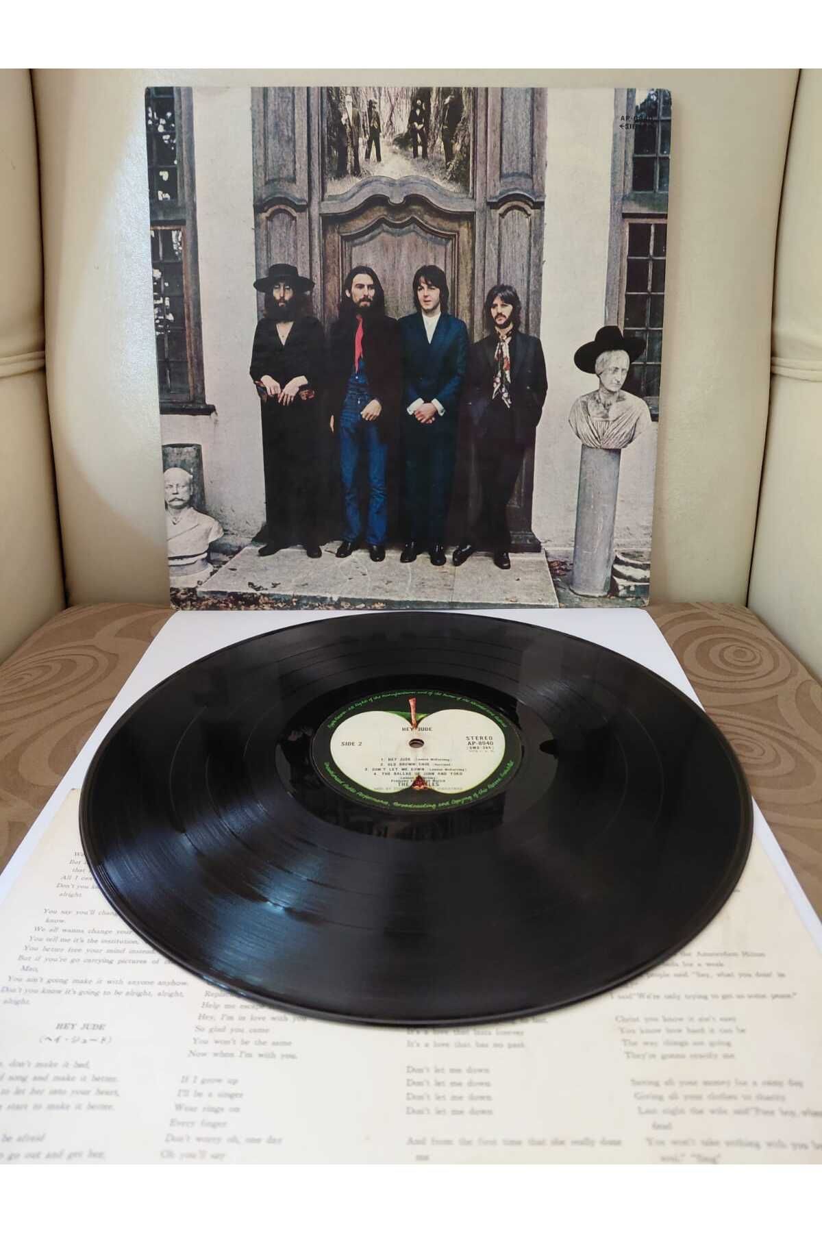 Plakperest The Beatles – Hey Jude - 1970 Japonya Basım LP Plak-2.el