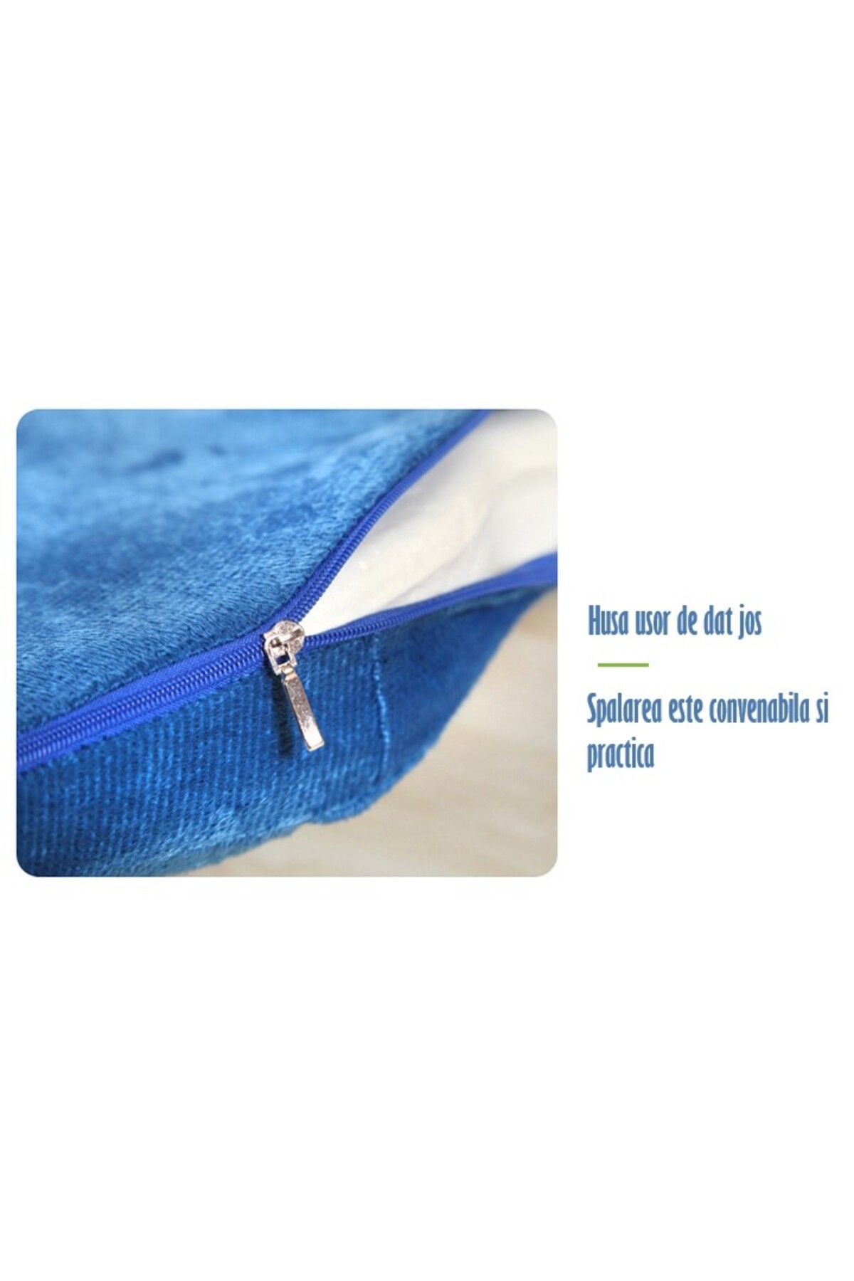 REVOSE-Orthopedic Memory Foam Seat Cushion, Blue 10