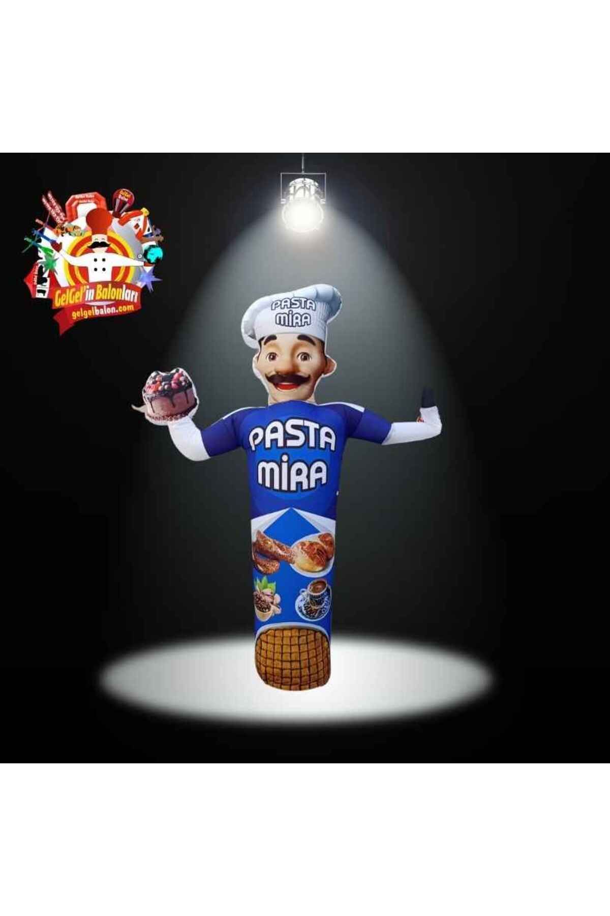 Gel Gel Balon KİŞİYE ÖZEL TASARIM VE BASKILAR İLE 3 METRE BOYUNDA ÇELİK KAZAN ALT TABLA LED IŞIKLI REKLAM BALONU