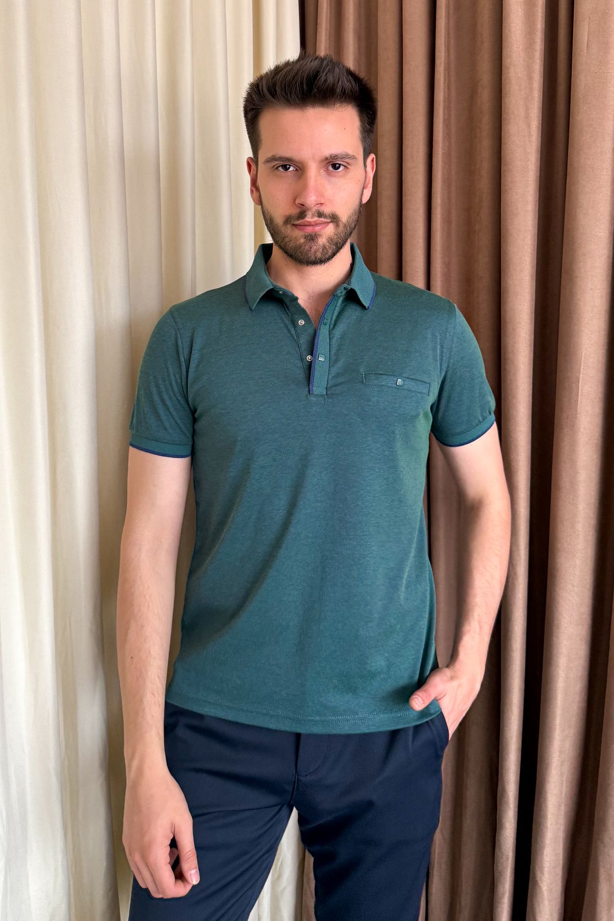 ModaPlaza Erkek Polo Yaka Tşhırt 1015
