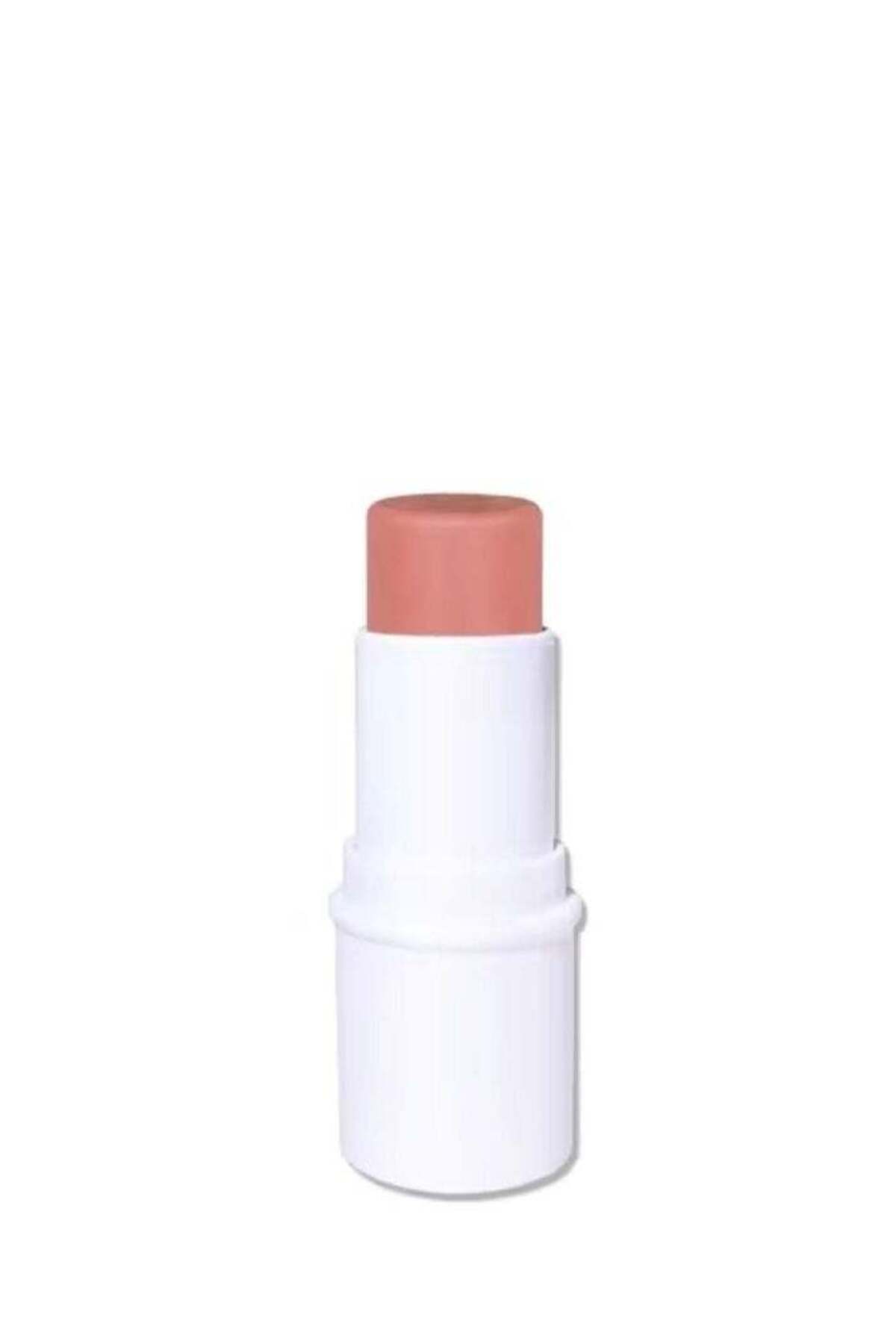 huitich Petal Soft Glow High Pigment Baby Pink Cream Blush Stick with Brush
