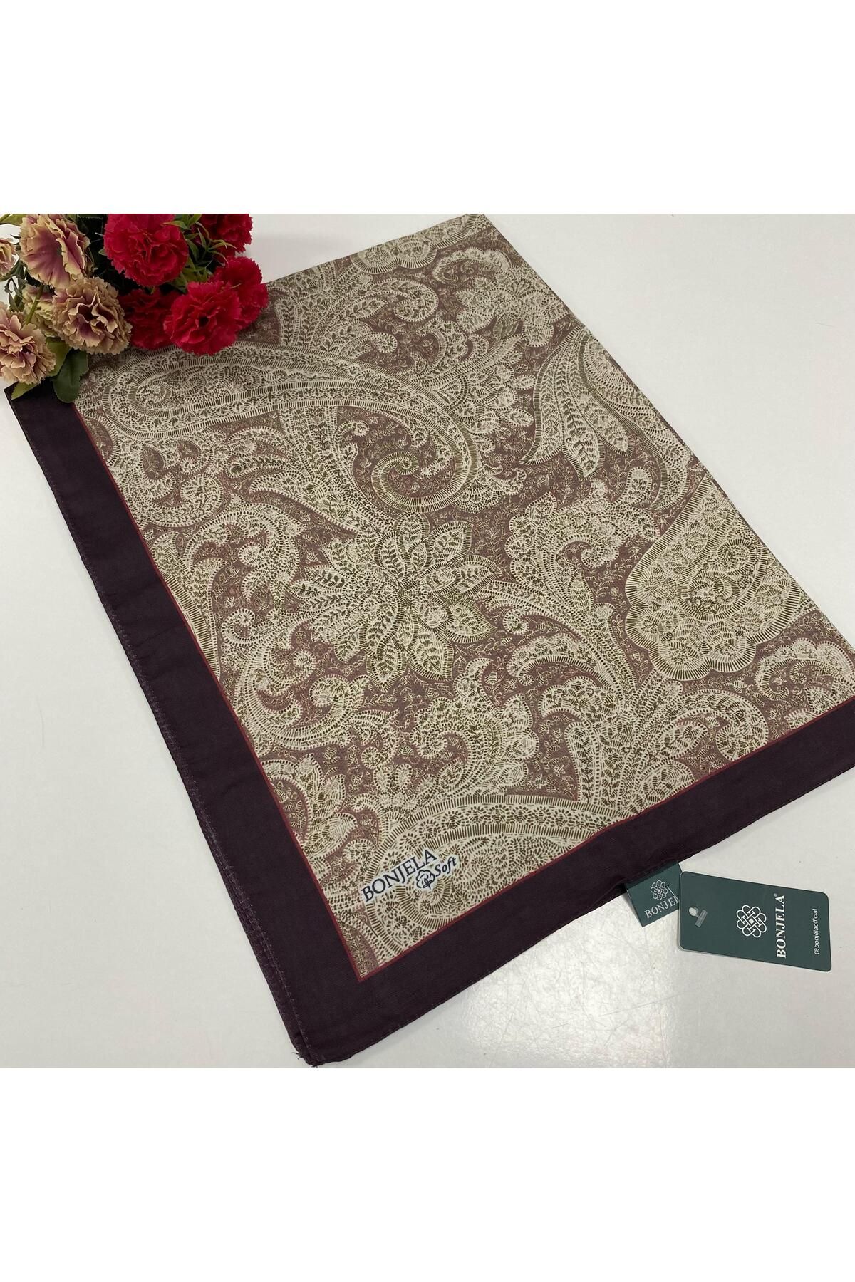Bonjela Soft Pamuklu Şal Etro Desen LBS2013