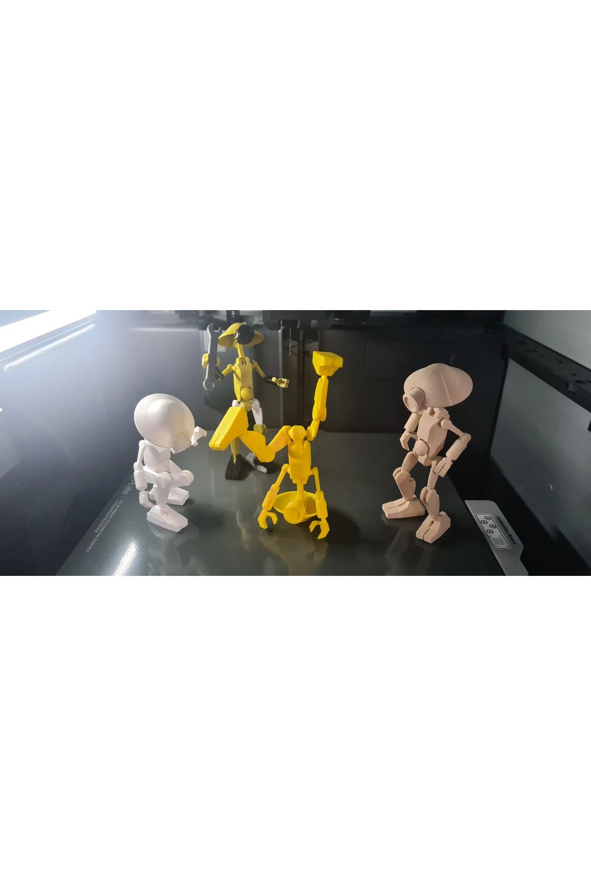 3D Printer Man Star Wars Pit Druid Yıldız Savaşları Çukur Druidi EKLEMLERİ HAREKETLİ 1 ADET