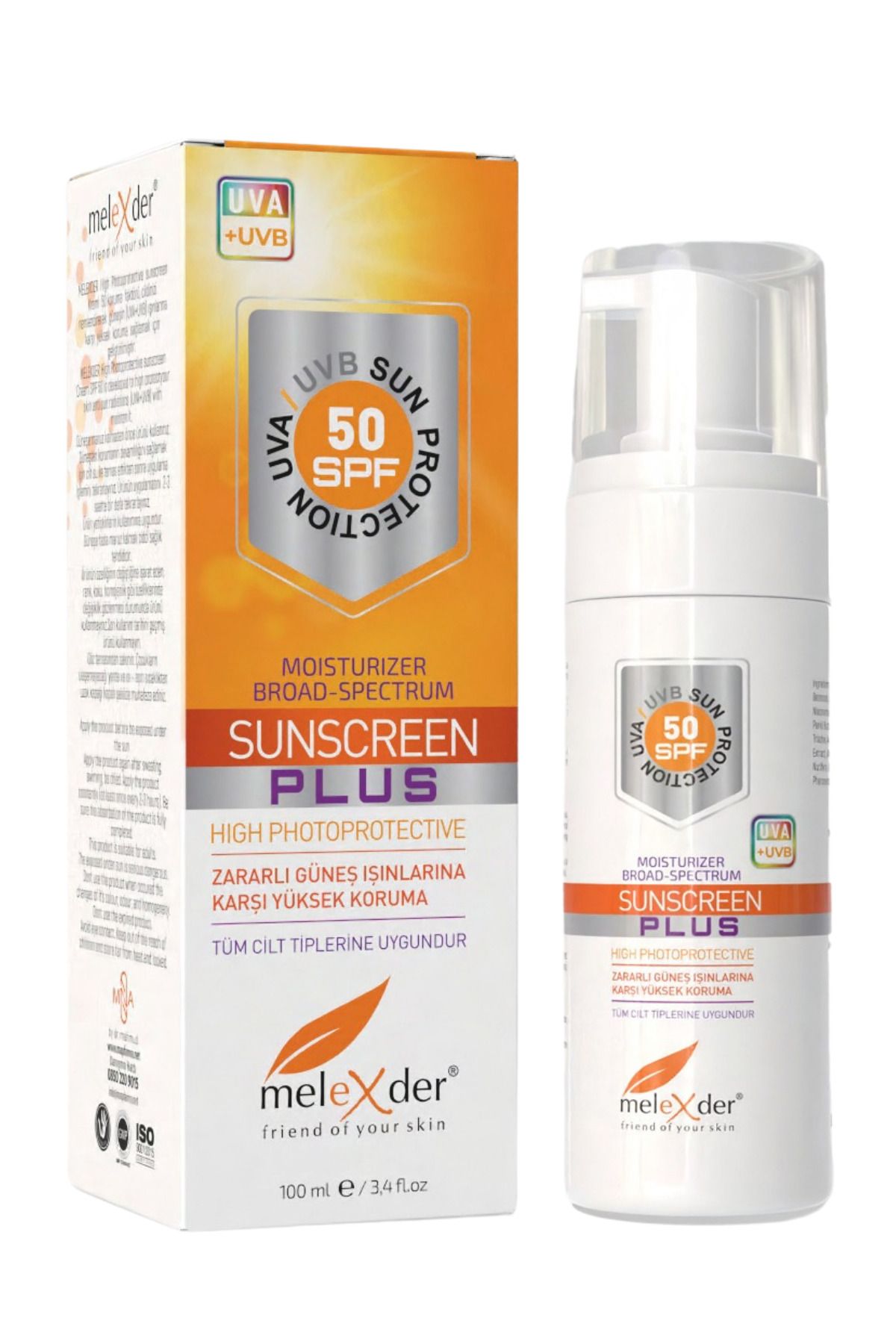 MELEXDER Güneş Kremi Spf 50 PLUS 100 ml