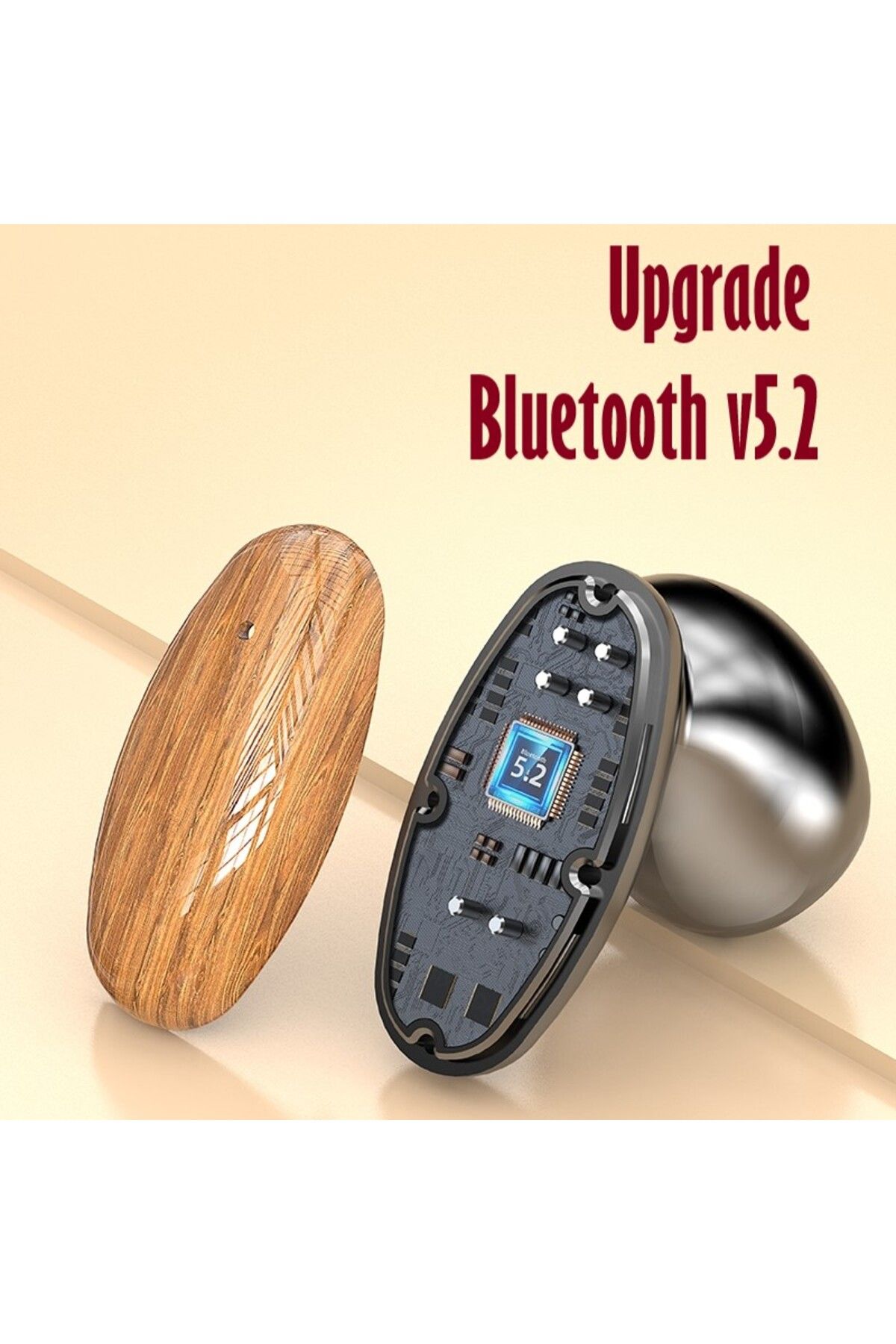 REVOSE-Wireless Audio Headphones, Bluetooth 5.1, Tip Earbuds with Touch Control, 6