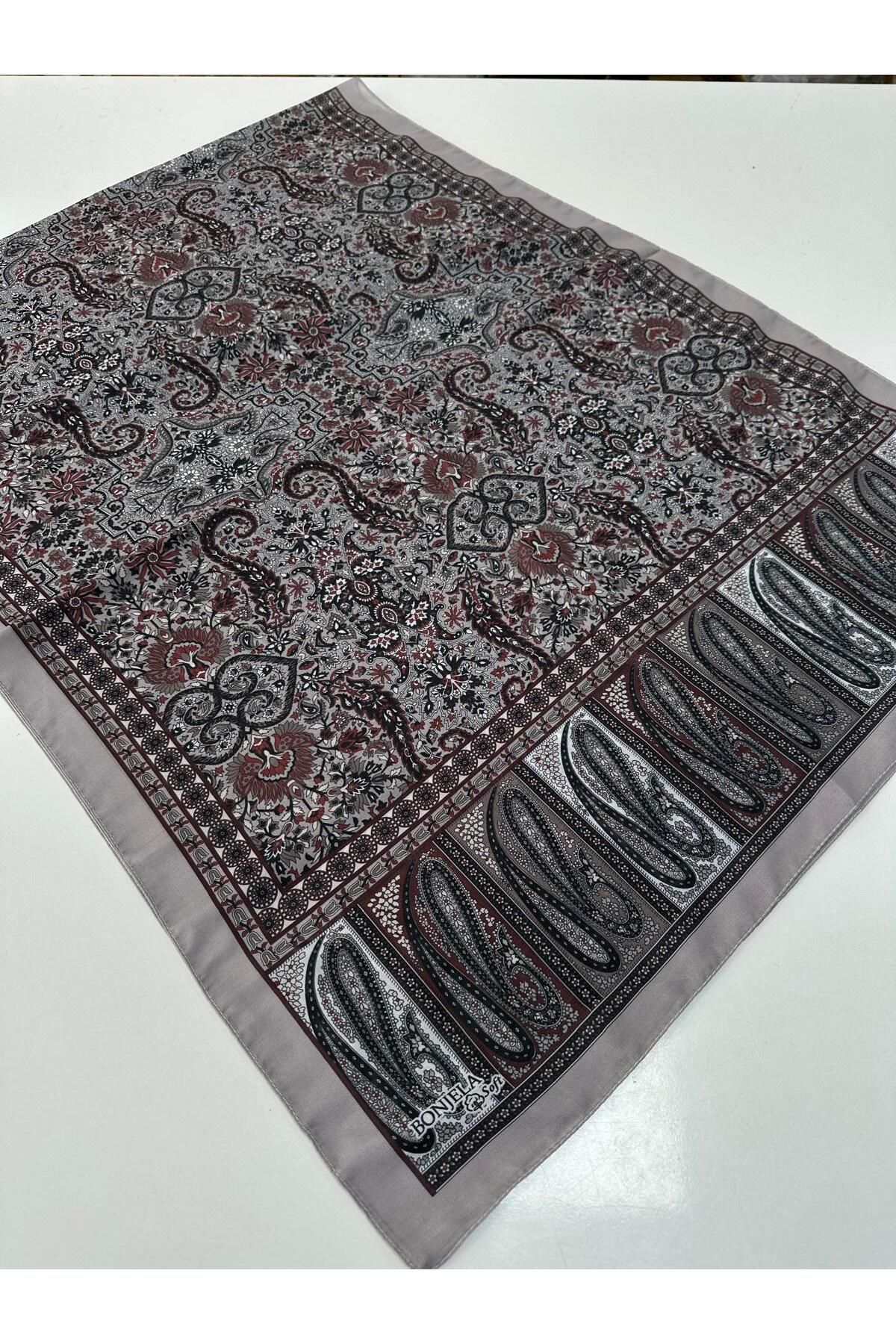Bonjela Soft Pamuklu Şal Etro Desen LBS1803