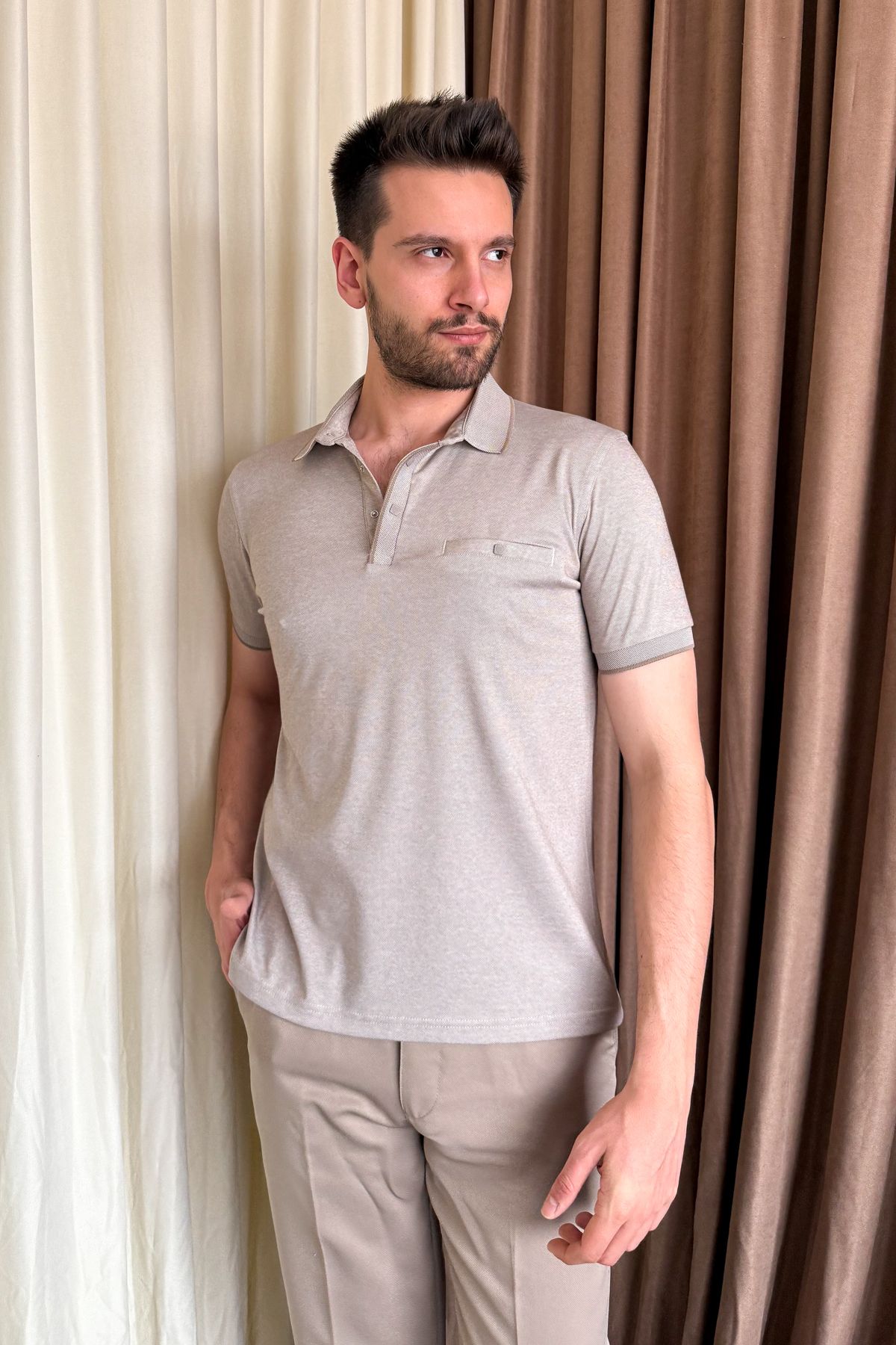 ModaPlaza Erkek Polo Yaka Tşhırt 1015