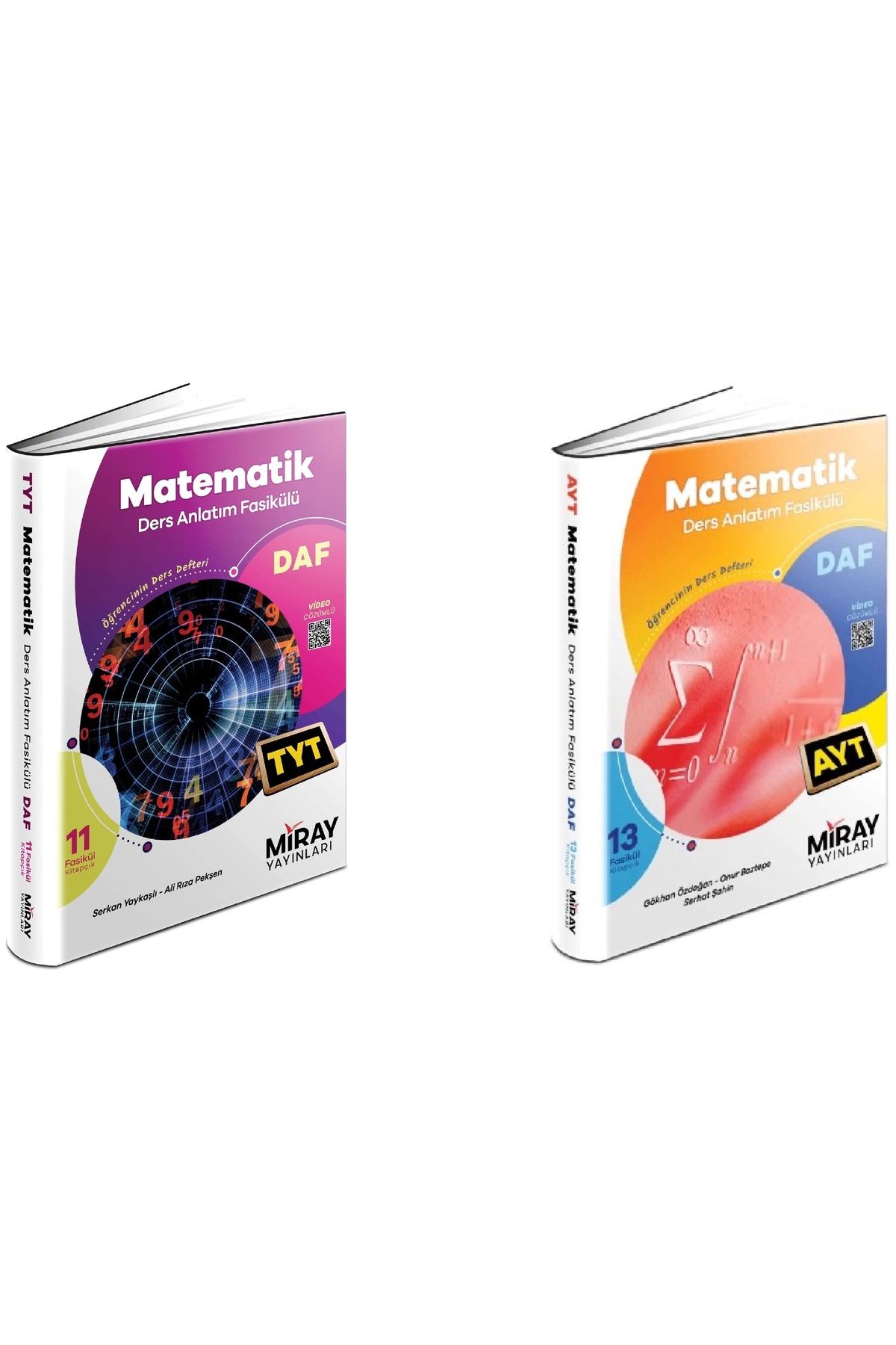Miray Yayınları Tyt Matematik DAF Ayt Matematik DAF Ders Anlatım Fasikülleri 2025*2026 Güncel